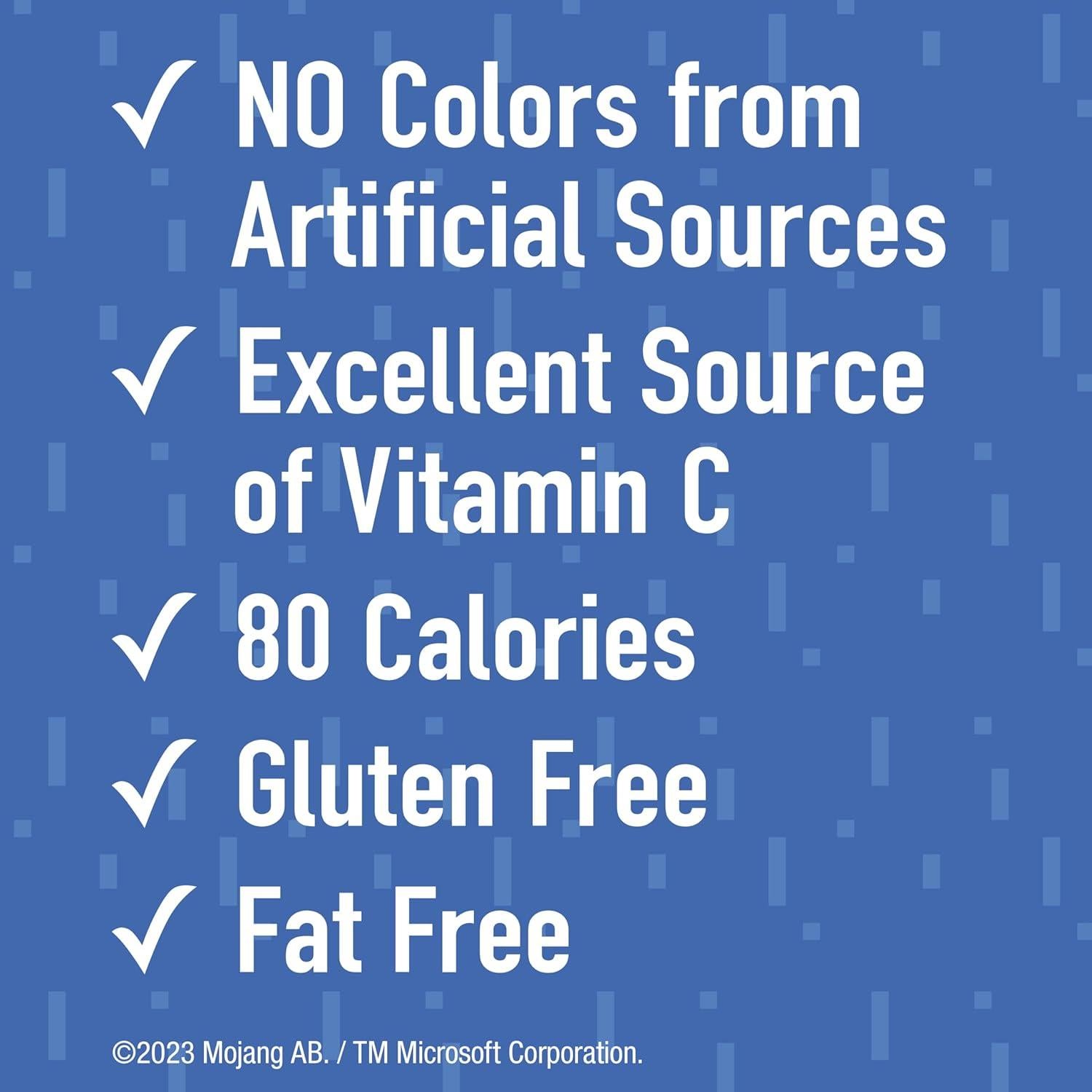 Snacks de Frutas Saborizadas Betty Crocker Minecraft 500 g