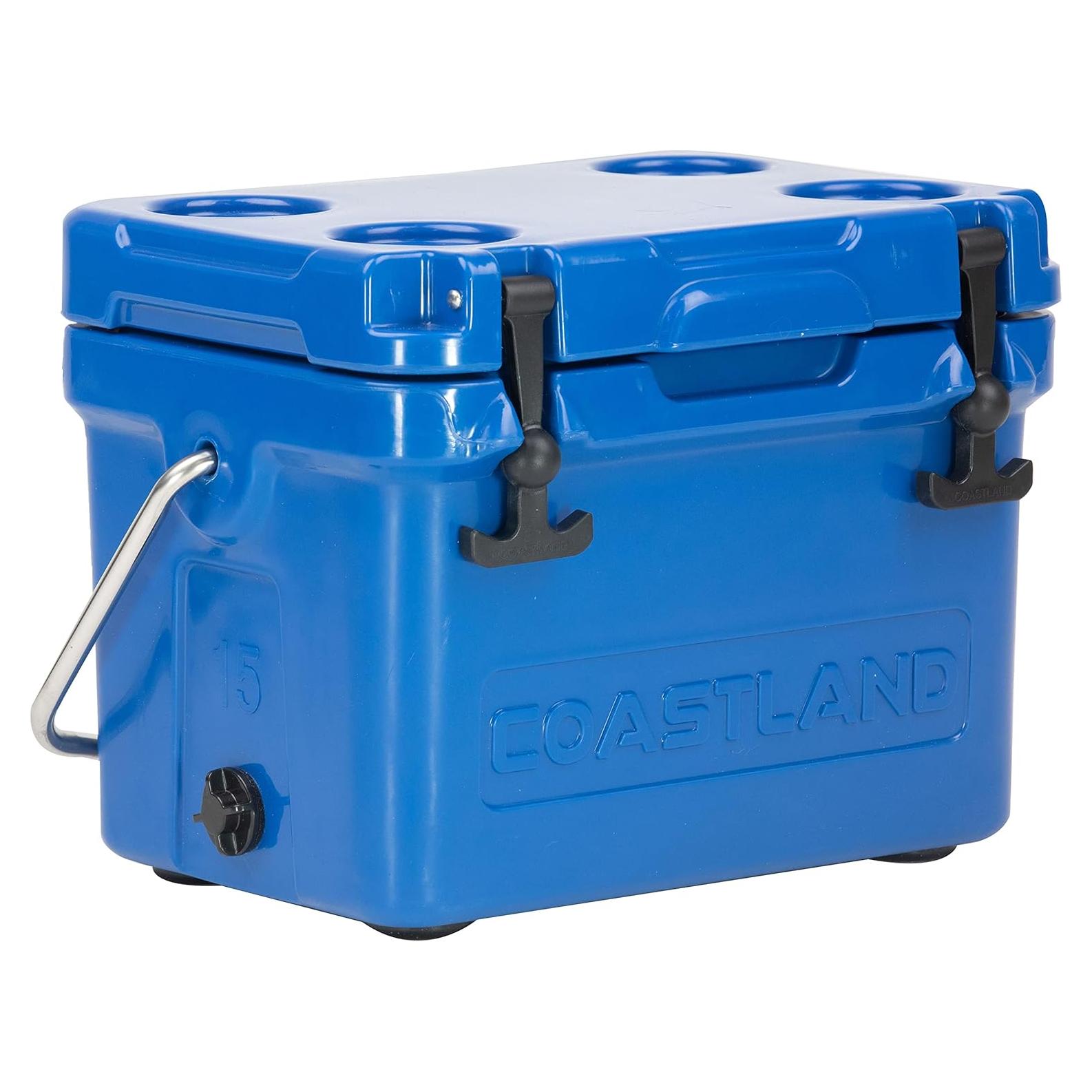 Enfriador Aislado Coastland Bay 15 QT Azul para Uso Diario