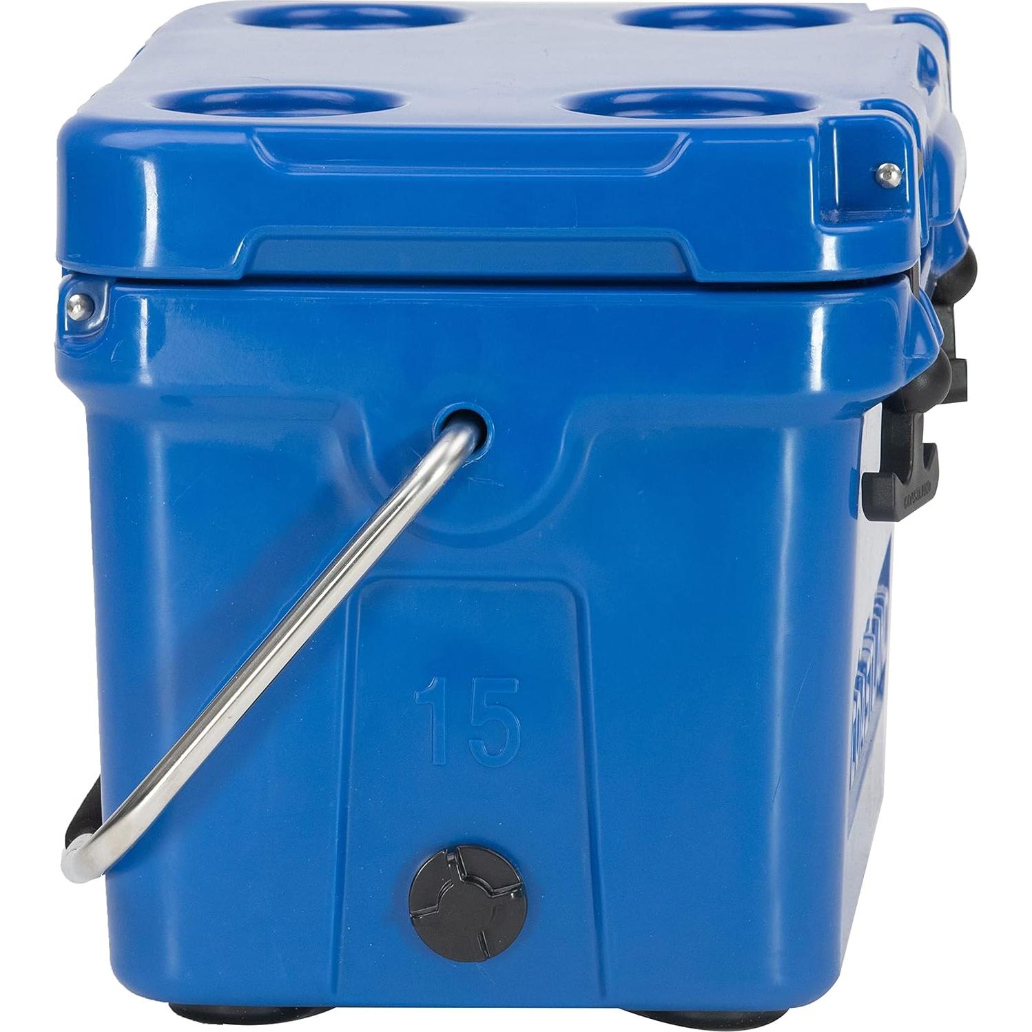 Enfriador Aislado Coastland Bay 15 QT Azul para Uso Diario