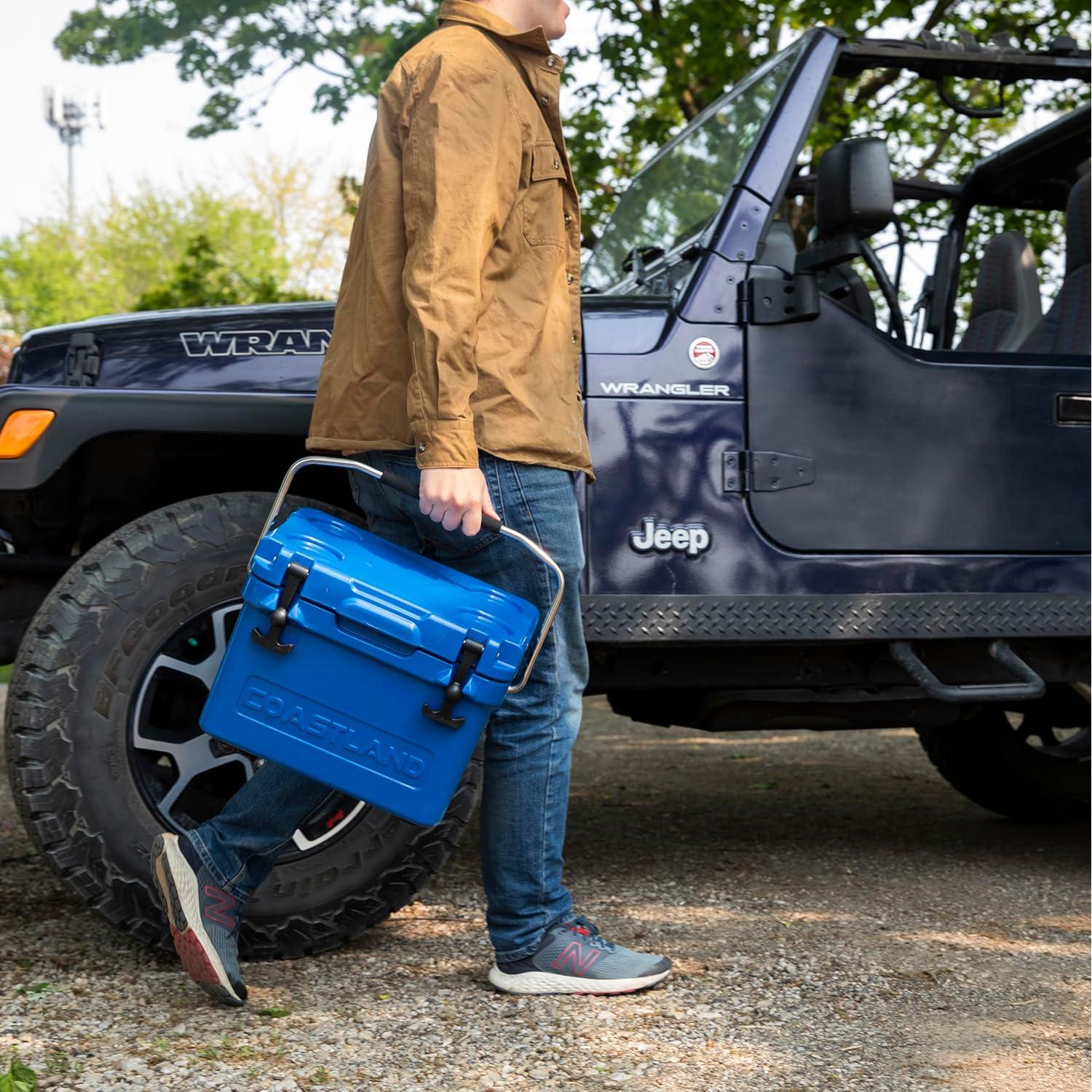 Enfriador Aislado Coastland Bay 15 QT Azul para Uso Diario