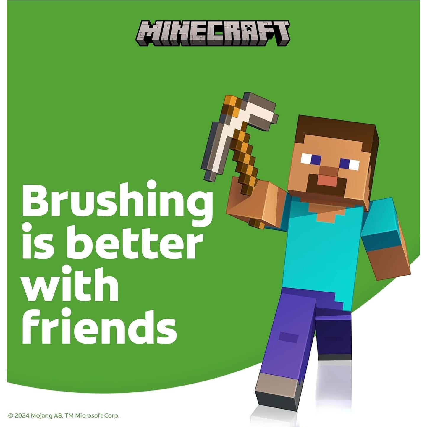 Cepillo de dientes eléctrico Colgate Kids Minecraft suave