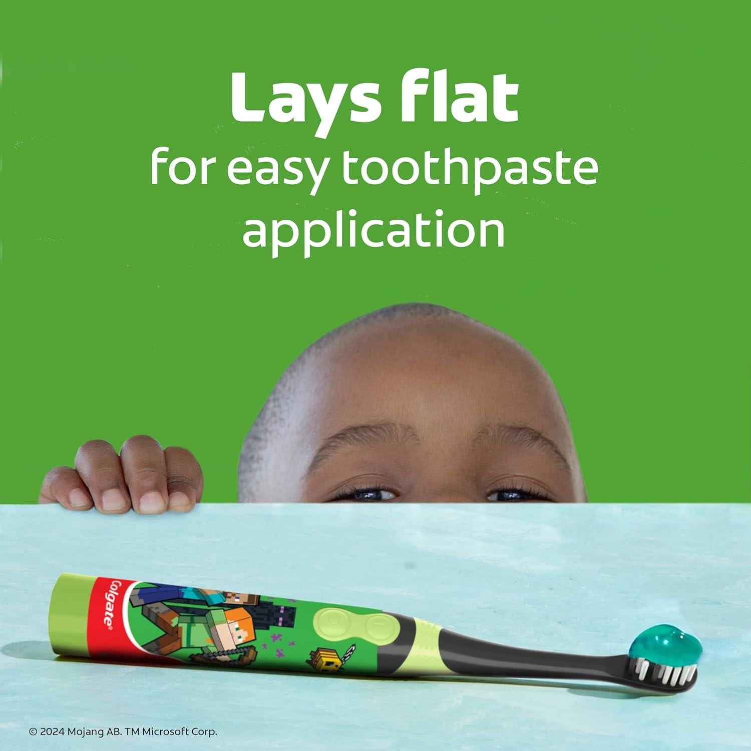 Cepillo de dientes eléctrico Colgate Kids Minecraft suave