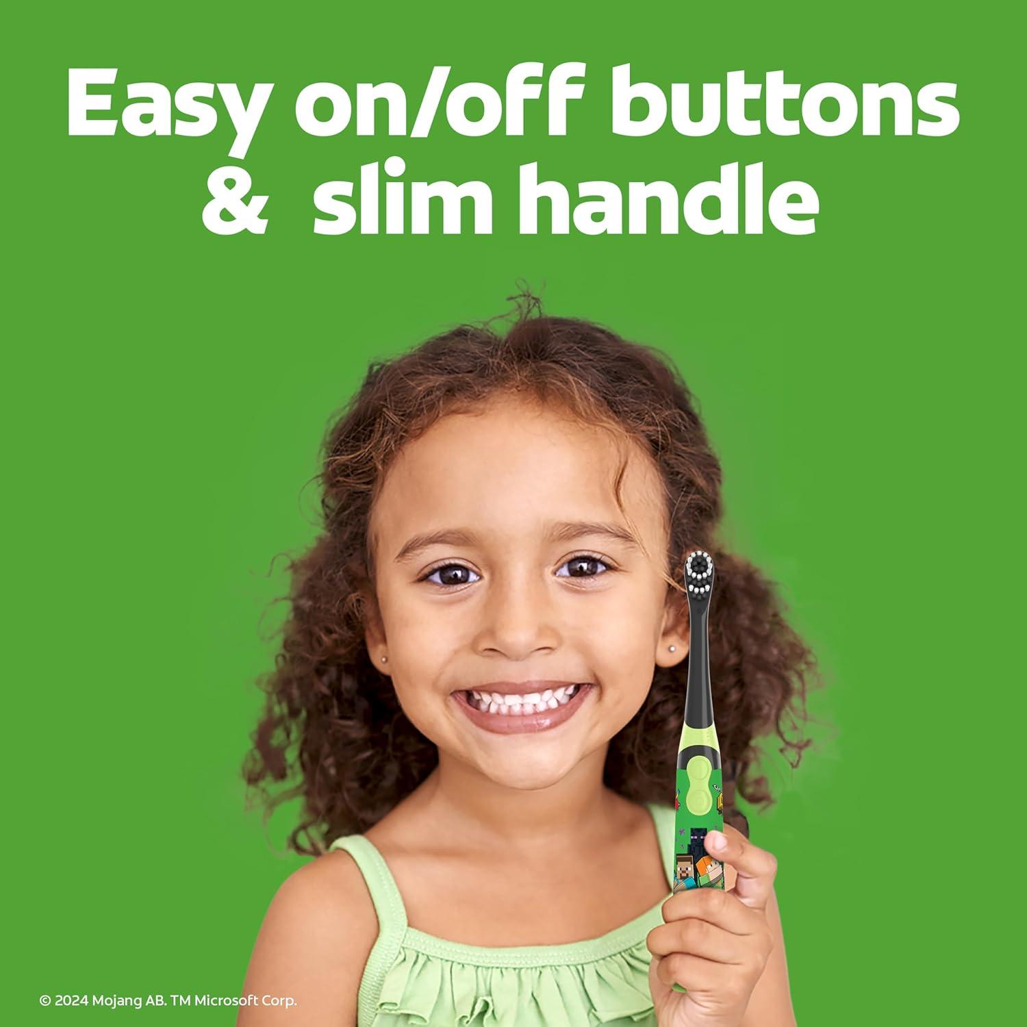 Cepillo de dientes eléctrico Colgate Kids Minecraft suave