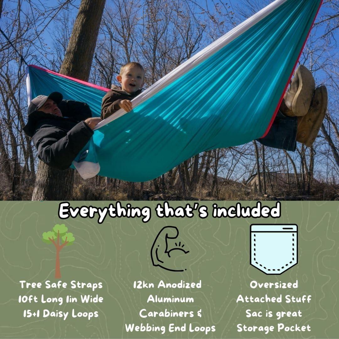 Hamaca de Camping Individual Mr. Mocks Dama Libertad 10 pies