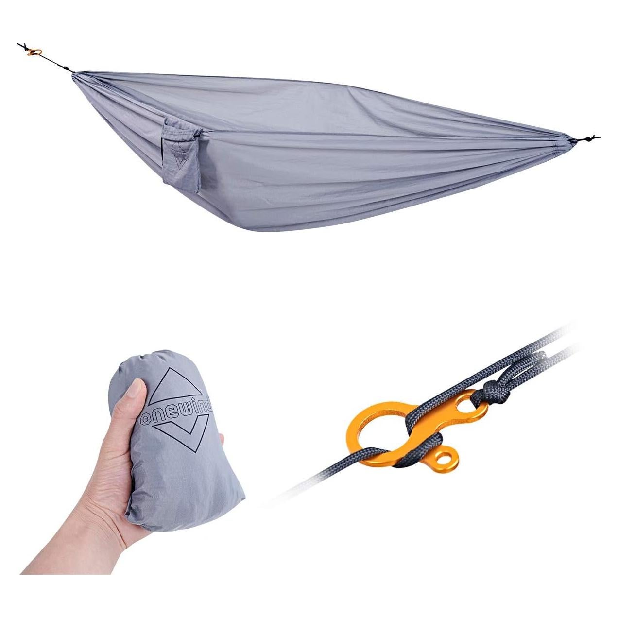 Hammock de Almacenamiento Onewind 160x140cm Gris Ligero