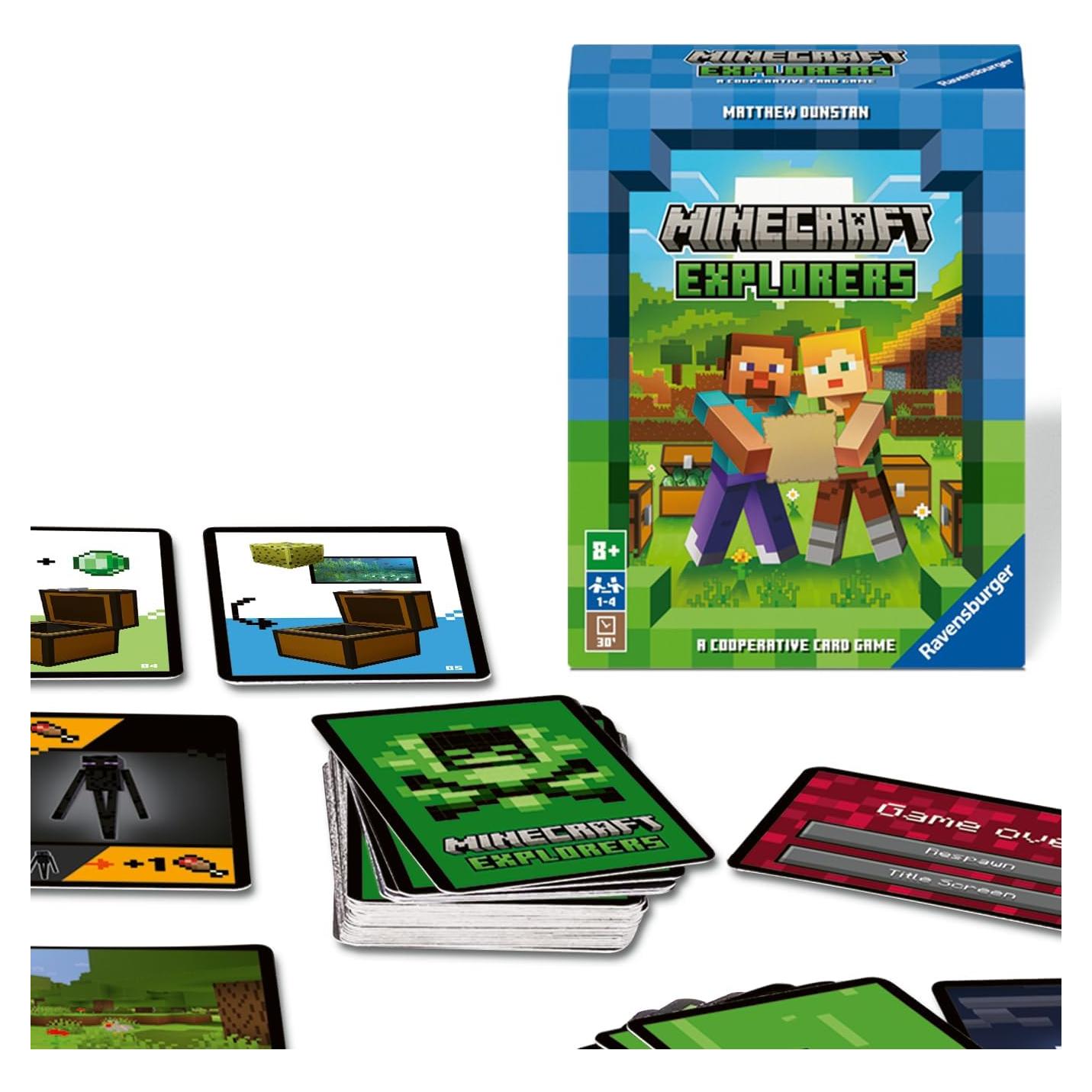 Juego de cartas cooperativo Ravensburger Minecraft 21580