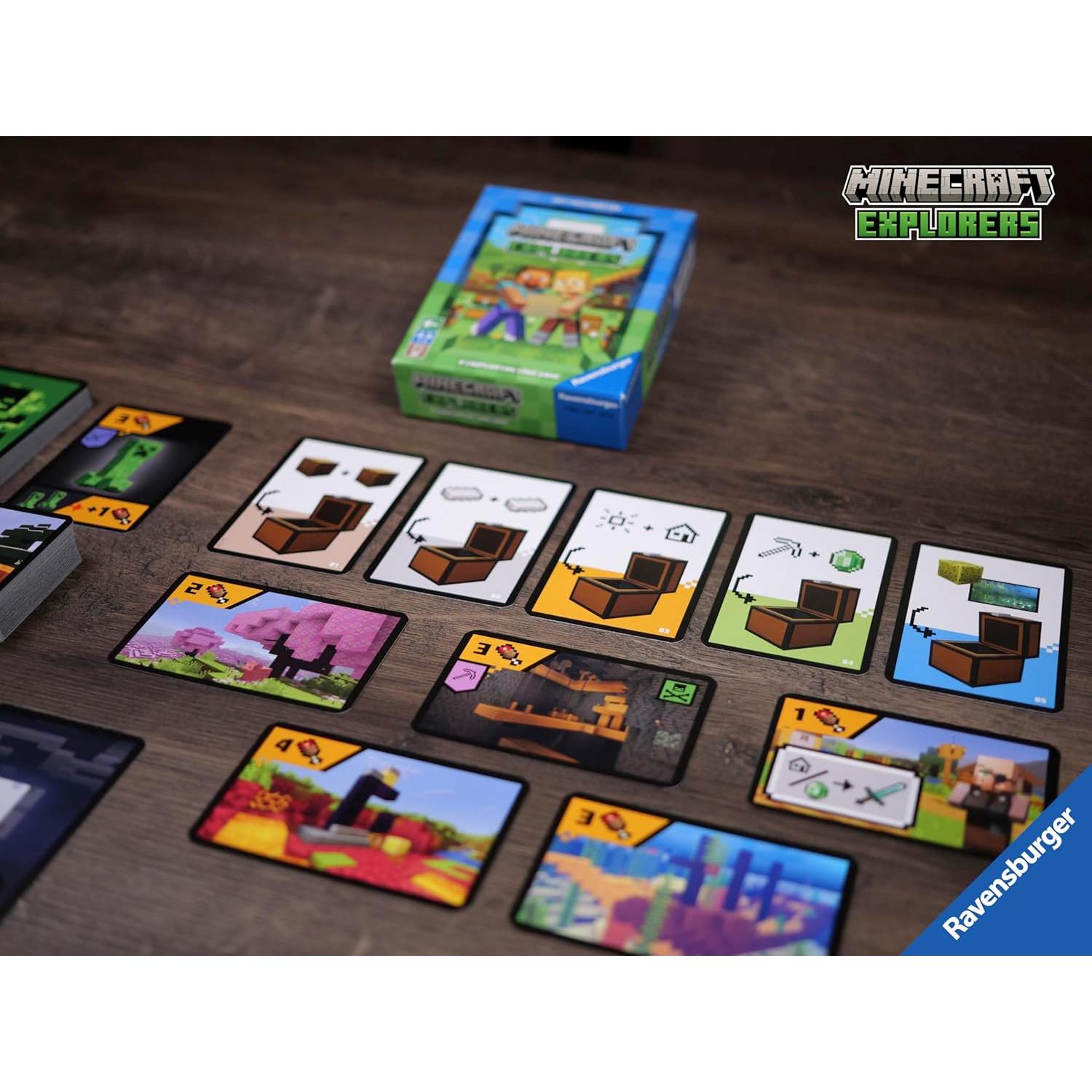 Juego de cartas cooperativo Ravensburger Minecraft 21580