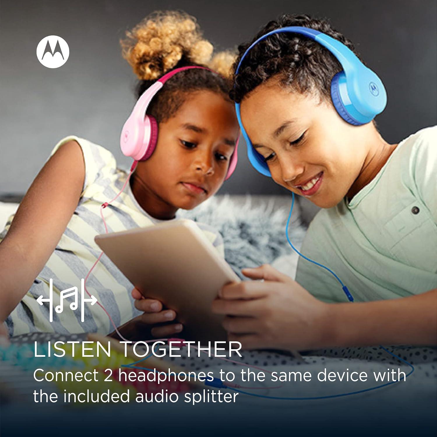 Auriculares Inalámbricos Bluetooth Motorola JR300 Niños Azul