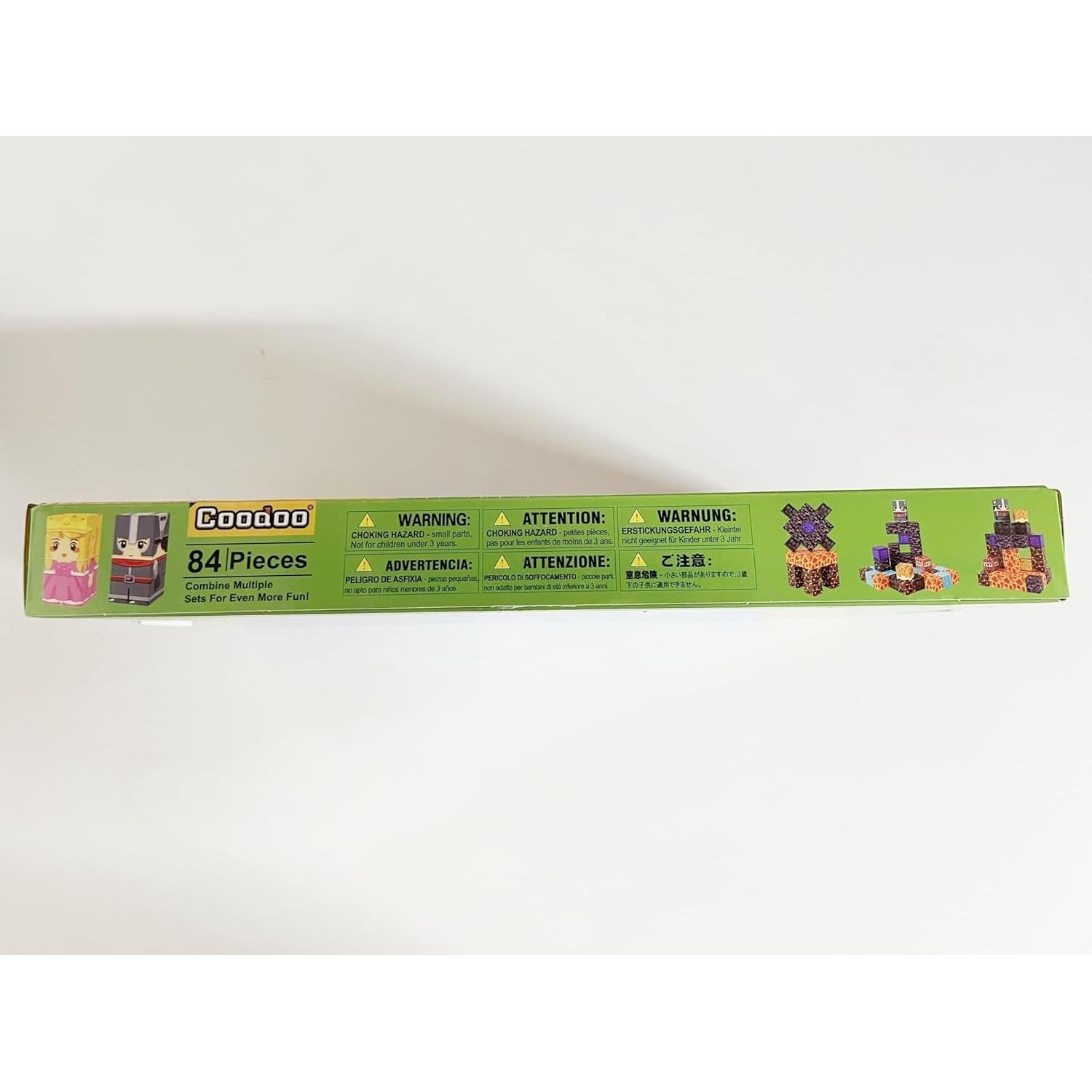 Bloques Magnéticos Coodoo 84 Piezas Juguete Sensorial 3+