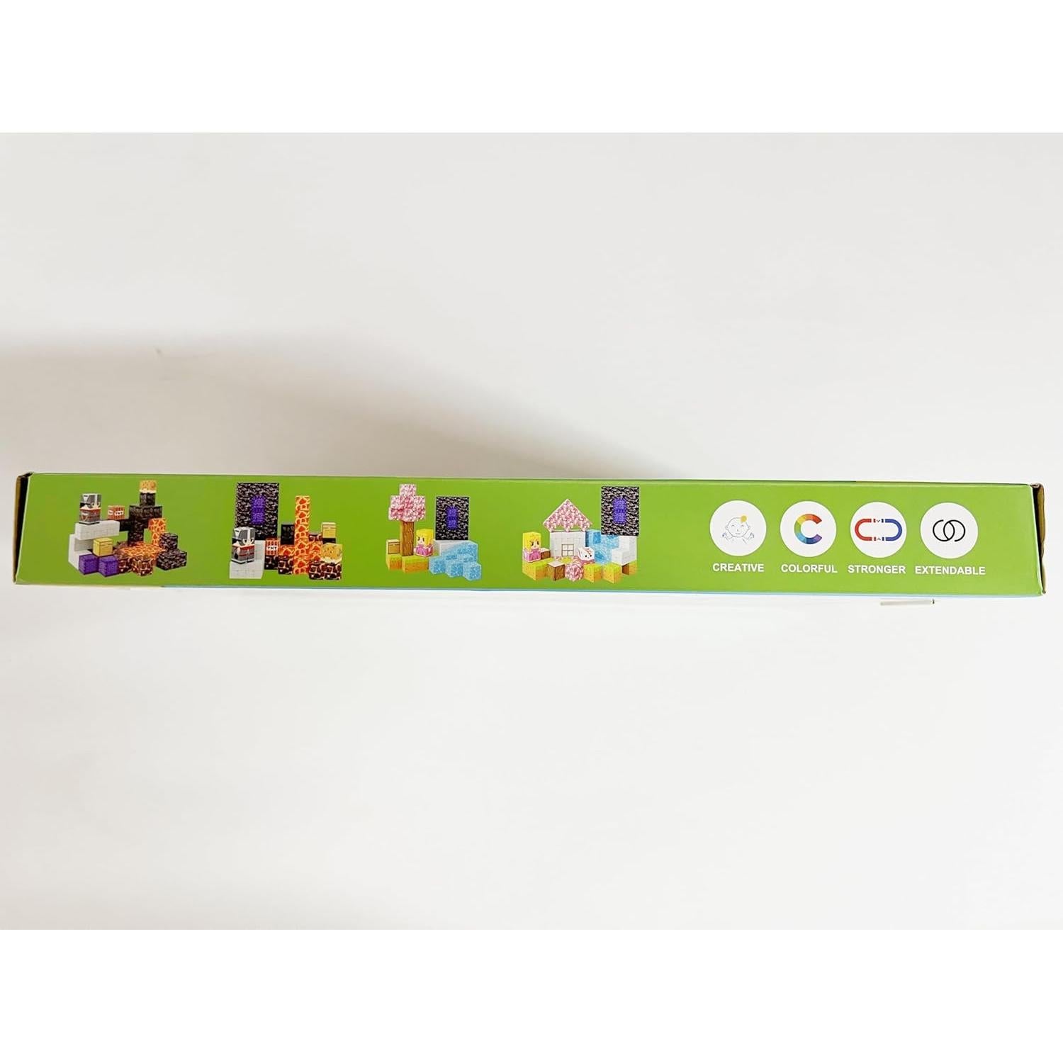 Bloques Magnéticos Coodoo 84 Piezas Juguete Sensorial 3+