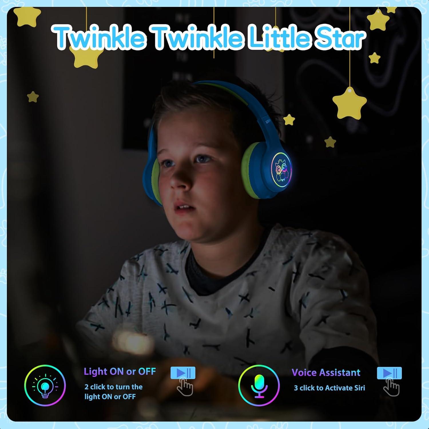 Auriculares LOBKIN S31 ANC Niños Bluetooth 5.4 50H Plegables