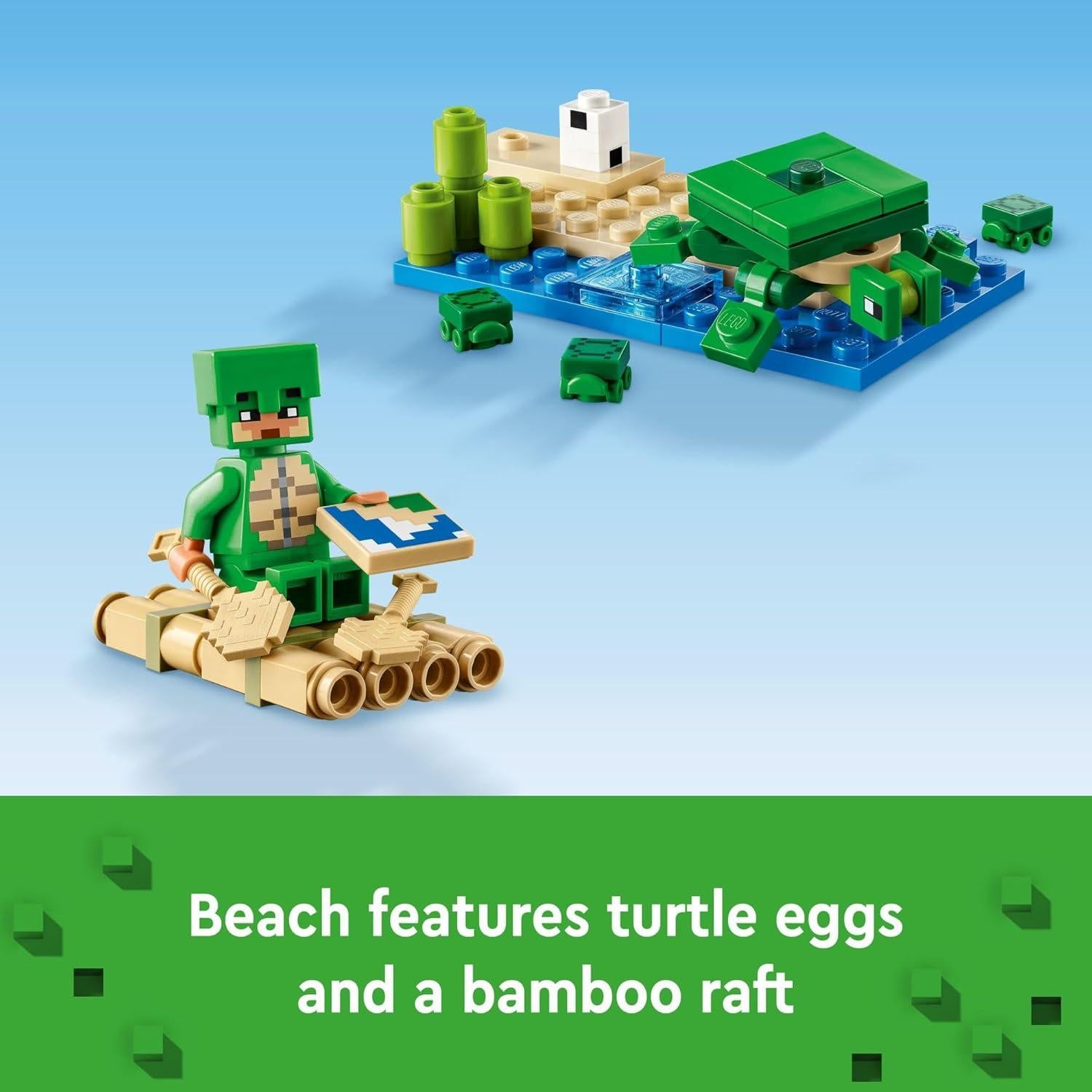 LEGO Minecraft Casa de Playa Tortuga 21254 - 234 Piezas