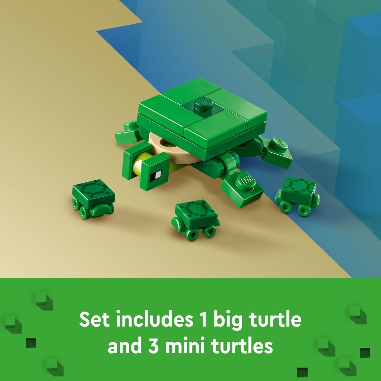 LEGO Minecraft Casa de Playa Tortuga 21254 - 234 Piezas