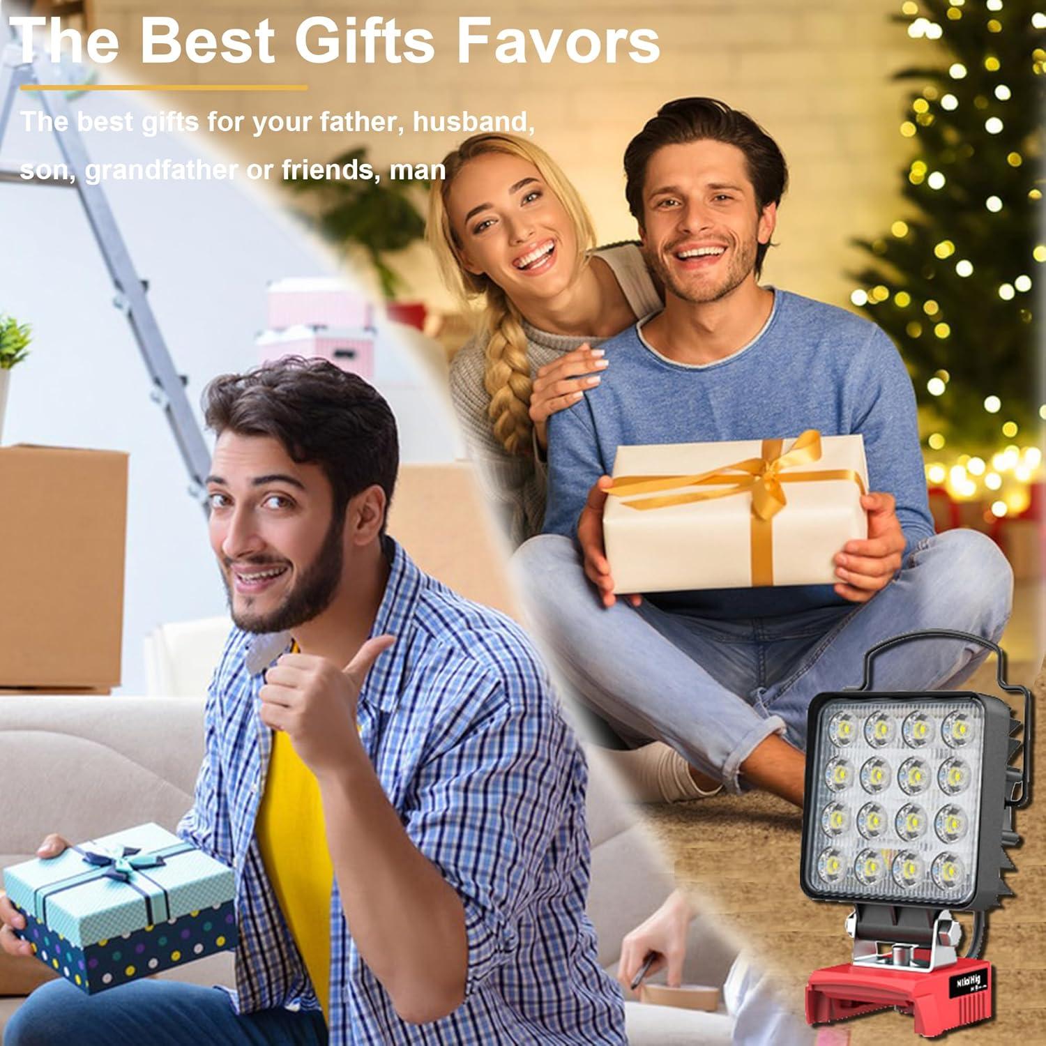 Luz de Trabajo LED MtiolHig 112W 11200 Lúmenes Carga USB