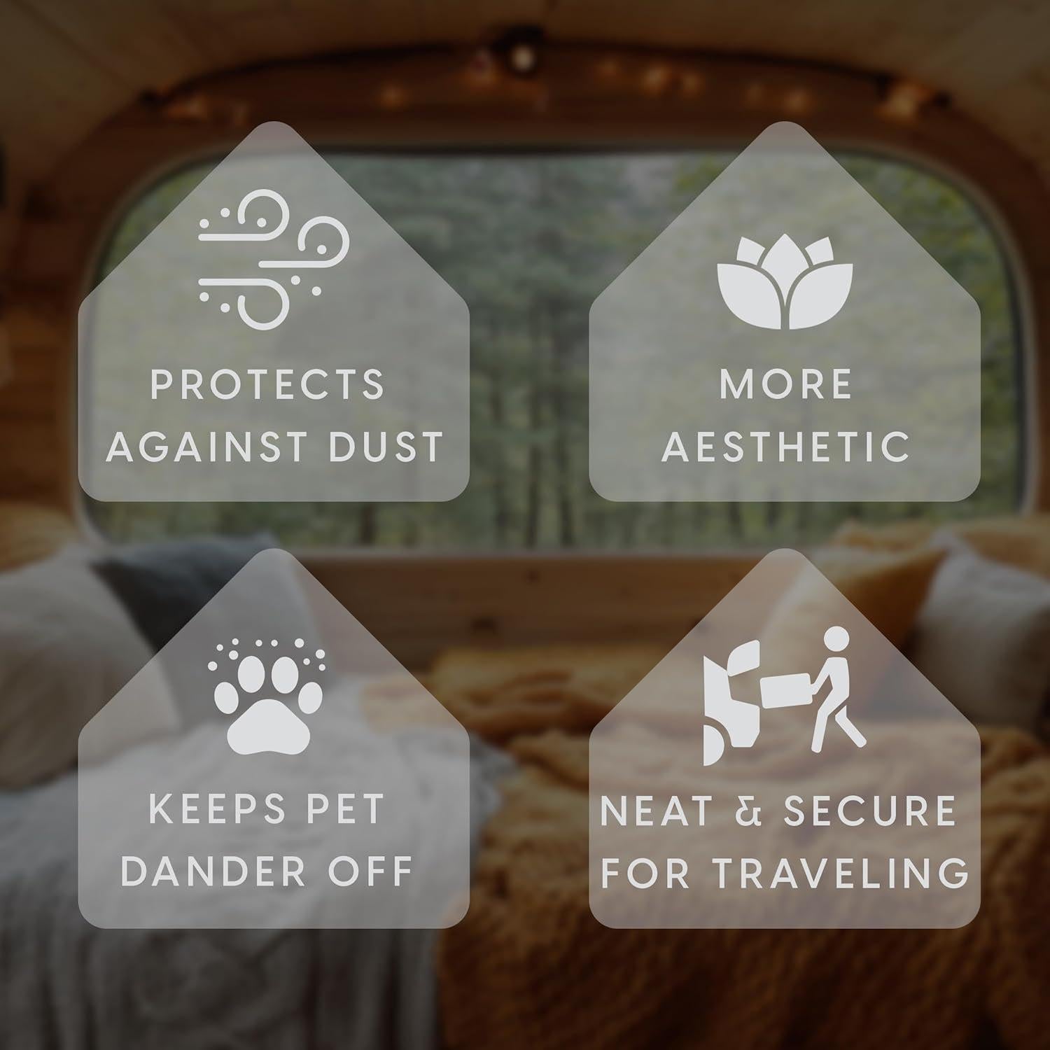 Funda de Transporte Milliard para Colchón Plegable Individual 0.35 kg