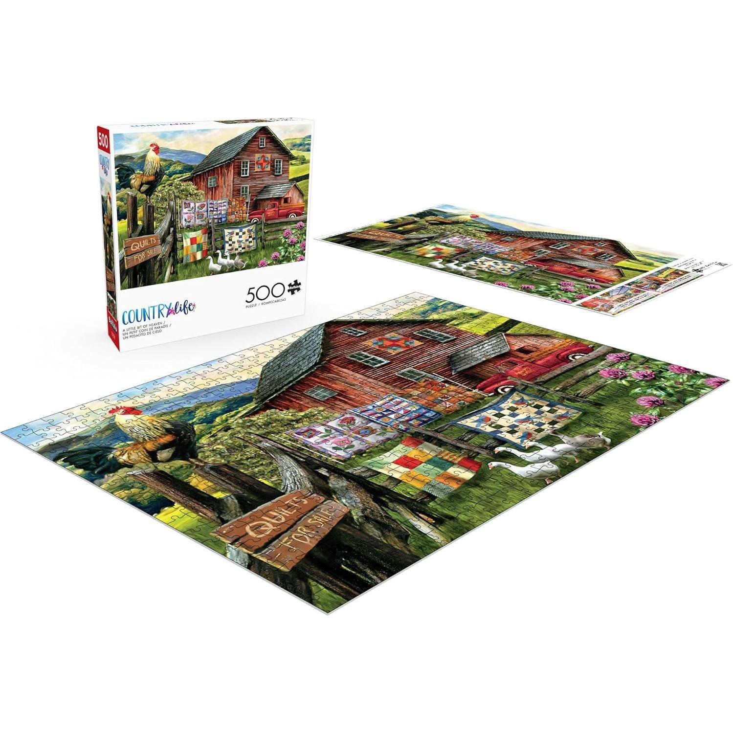 Rompecabezas 500 Piezas Buffalo Games Un Poco de Cielo