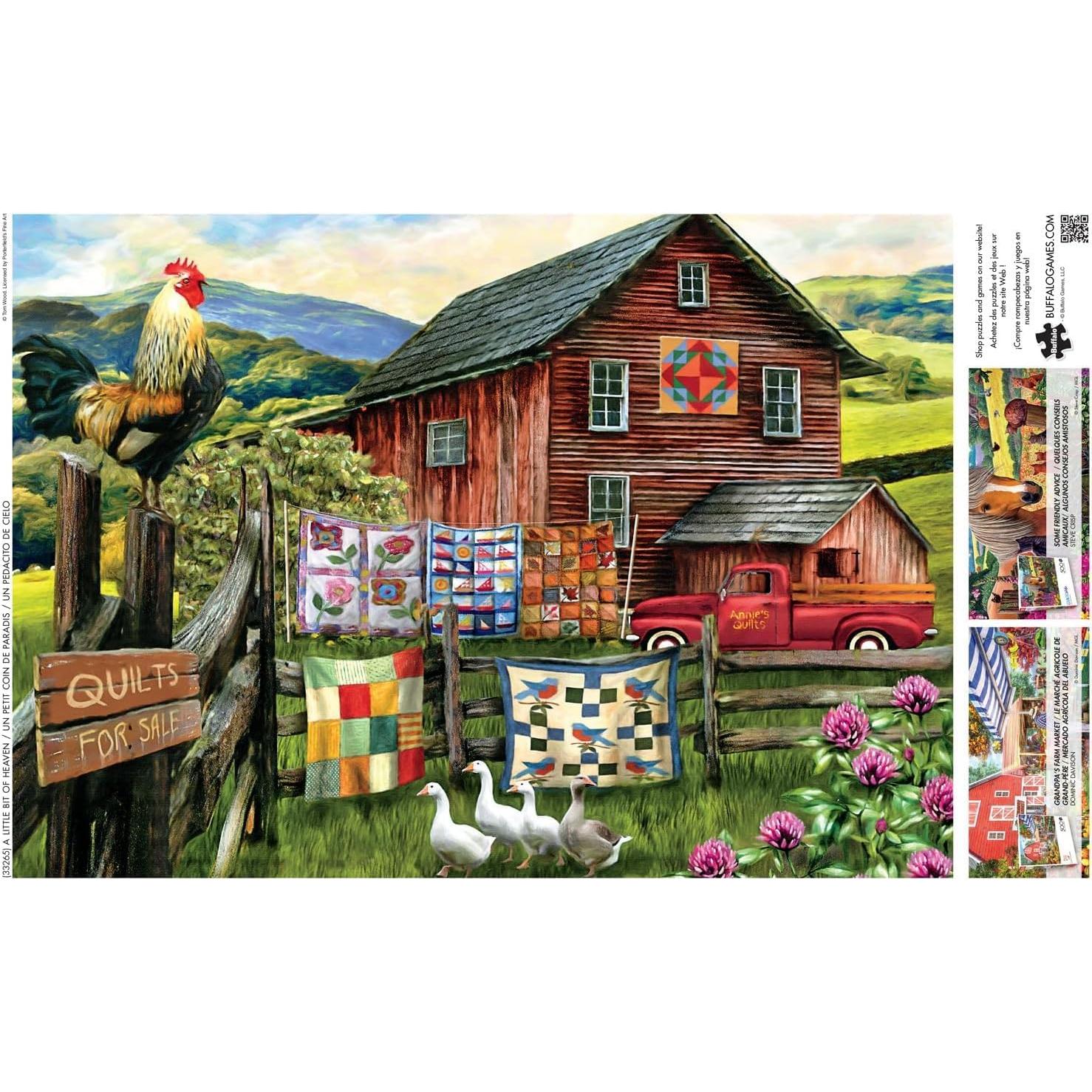 Rompecabezas 500 Piezas Buffalo Games Un Poco de Cielo