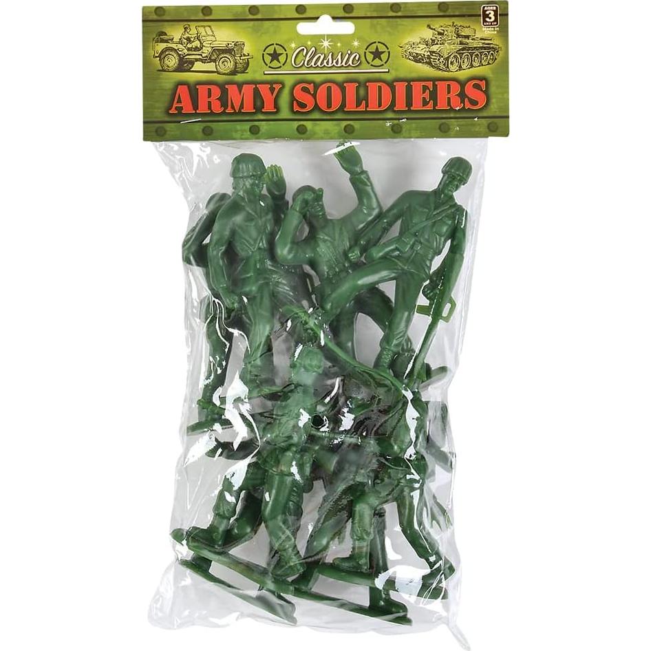 Conjunto de Figuras de Acción Ejército Verde Rhode Island 10 cm