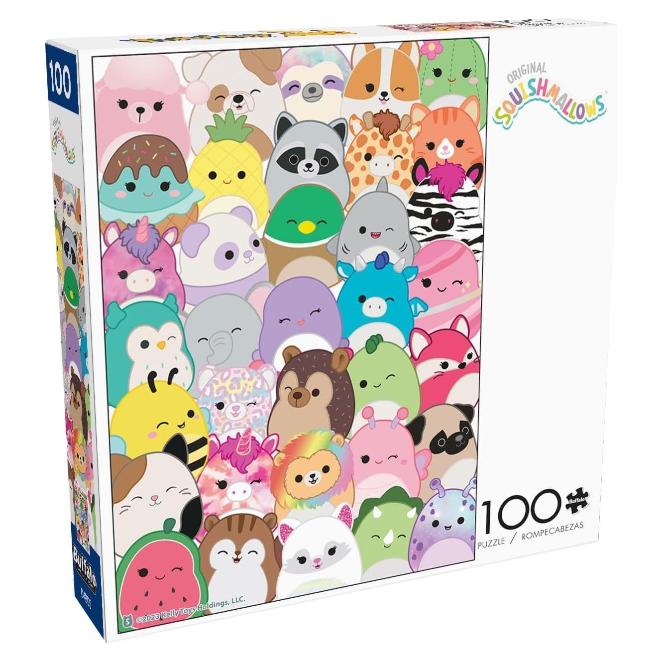 Rompecabezas 100 Piezas Buffalo Games Squishmallows 38x28cm