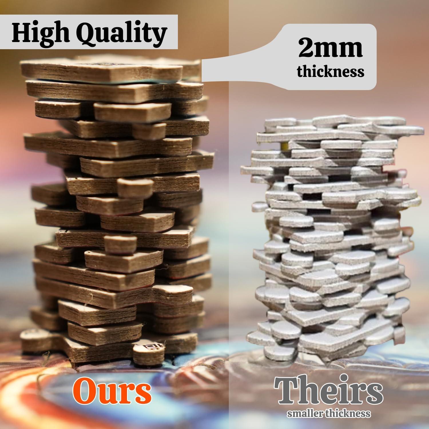 Rompecabezas 1000 Piezas Saintilway Cabaña de Montaña