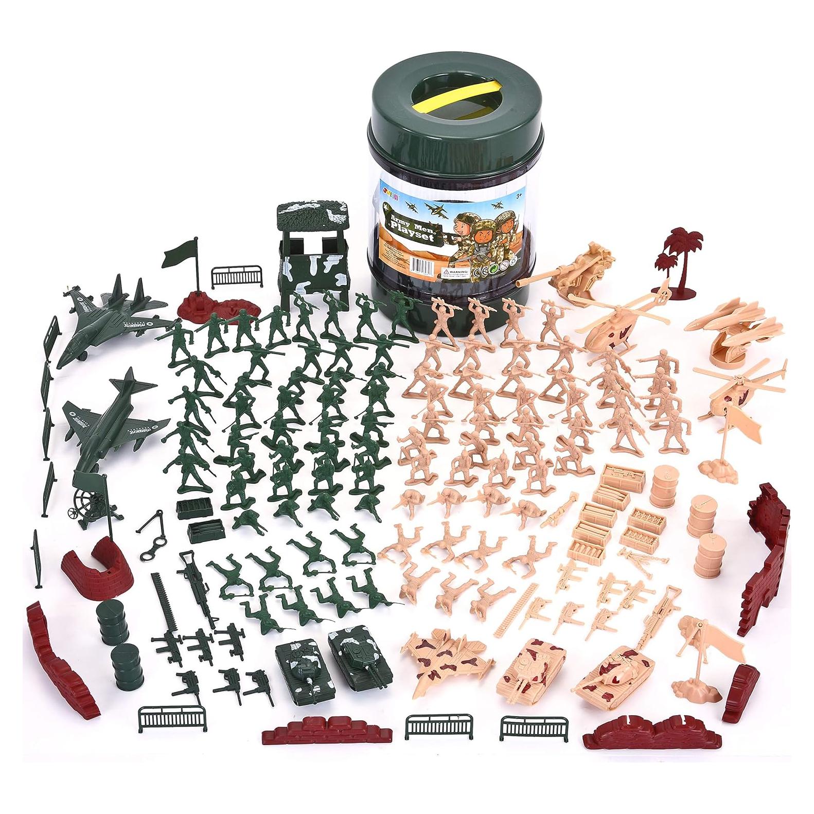 Juego de Soldados Militares Joyin 164 Piezas Deluxe