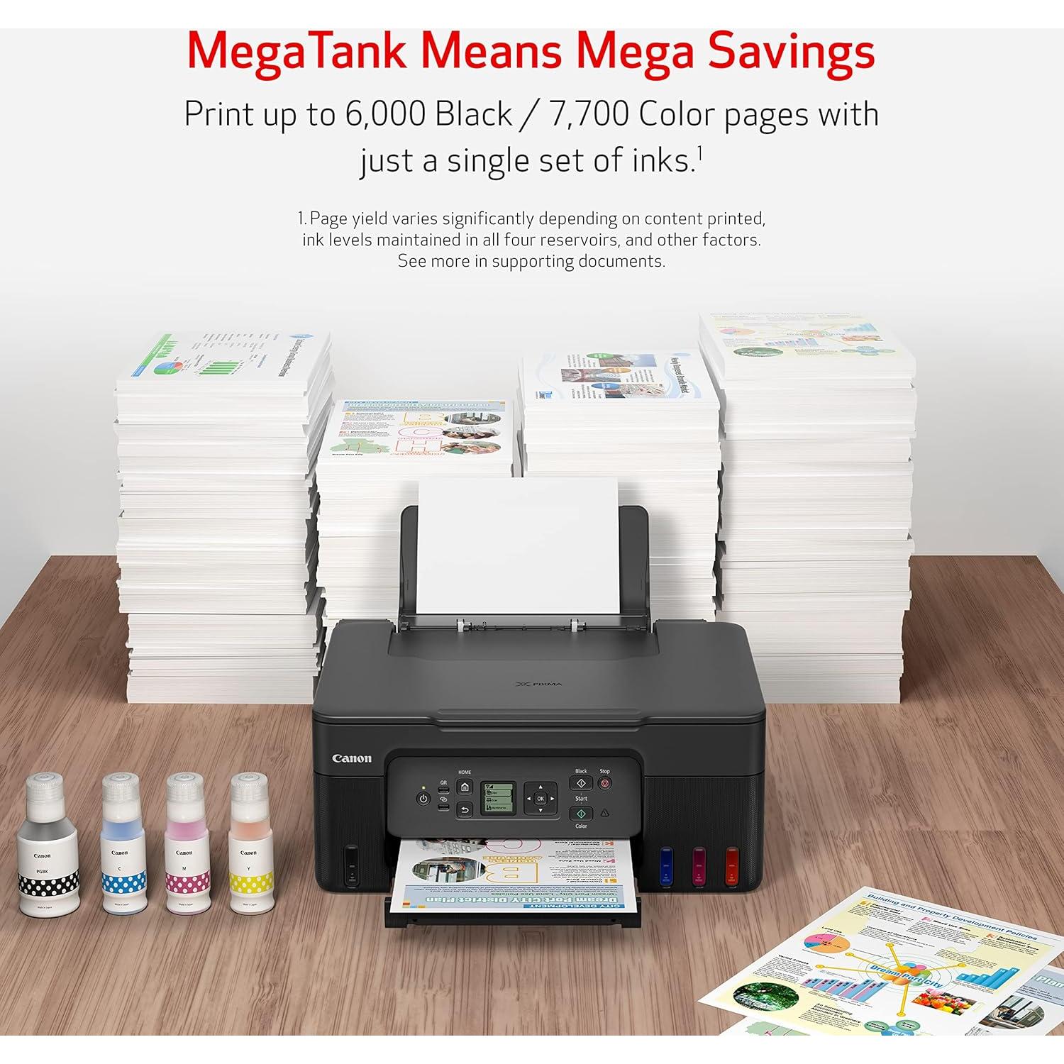 Impresora Multifuncional Inalámbrica Canon PIXMA G3270