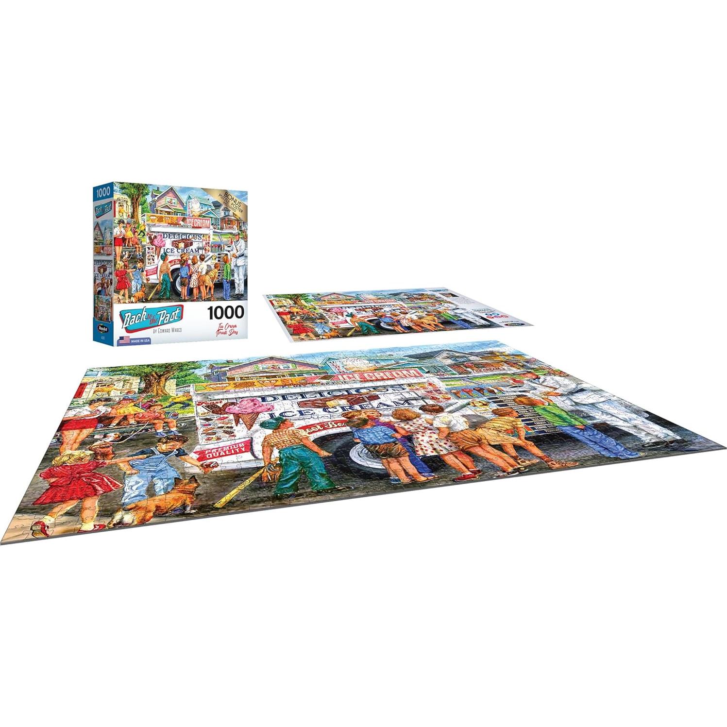 Rompecabezas 1000 Piezas RoseArt Día del Camión de Helados