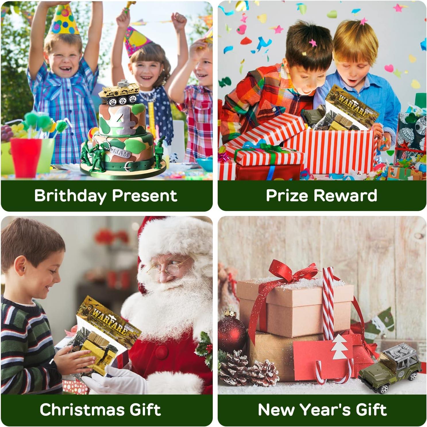 Set de Soldados de Juguete TOY Life 95 Piezas Militar