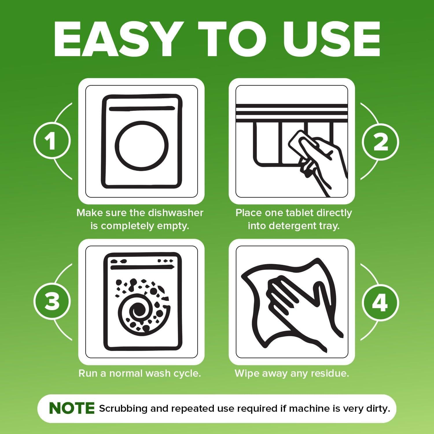 Tabletas Limpiadoras Renuv para Lavavajillas - 12 Tabletas