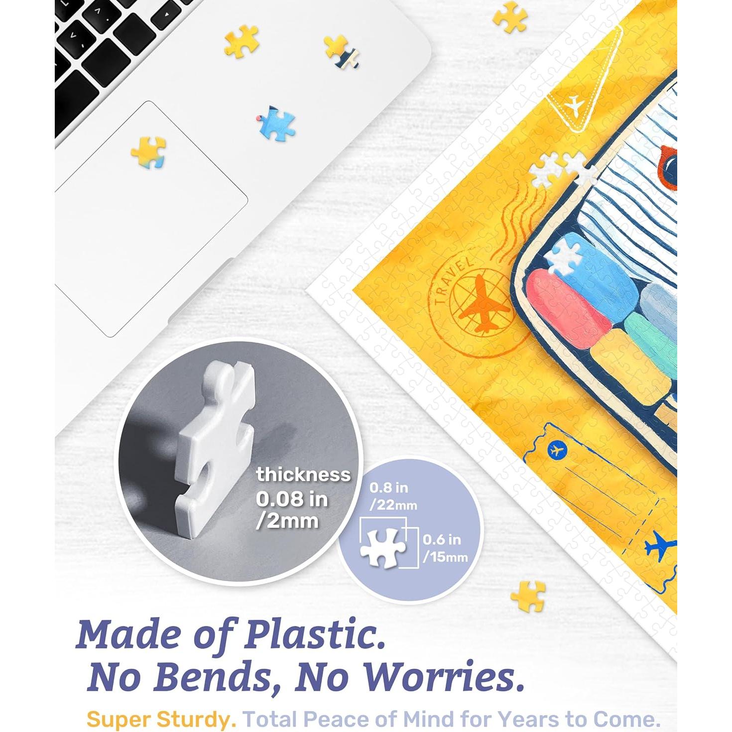 Rompecabezas de plástico 1000 piezas PieceRelax H3440