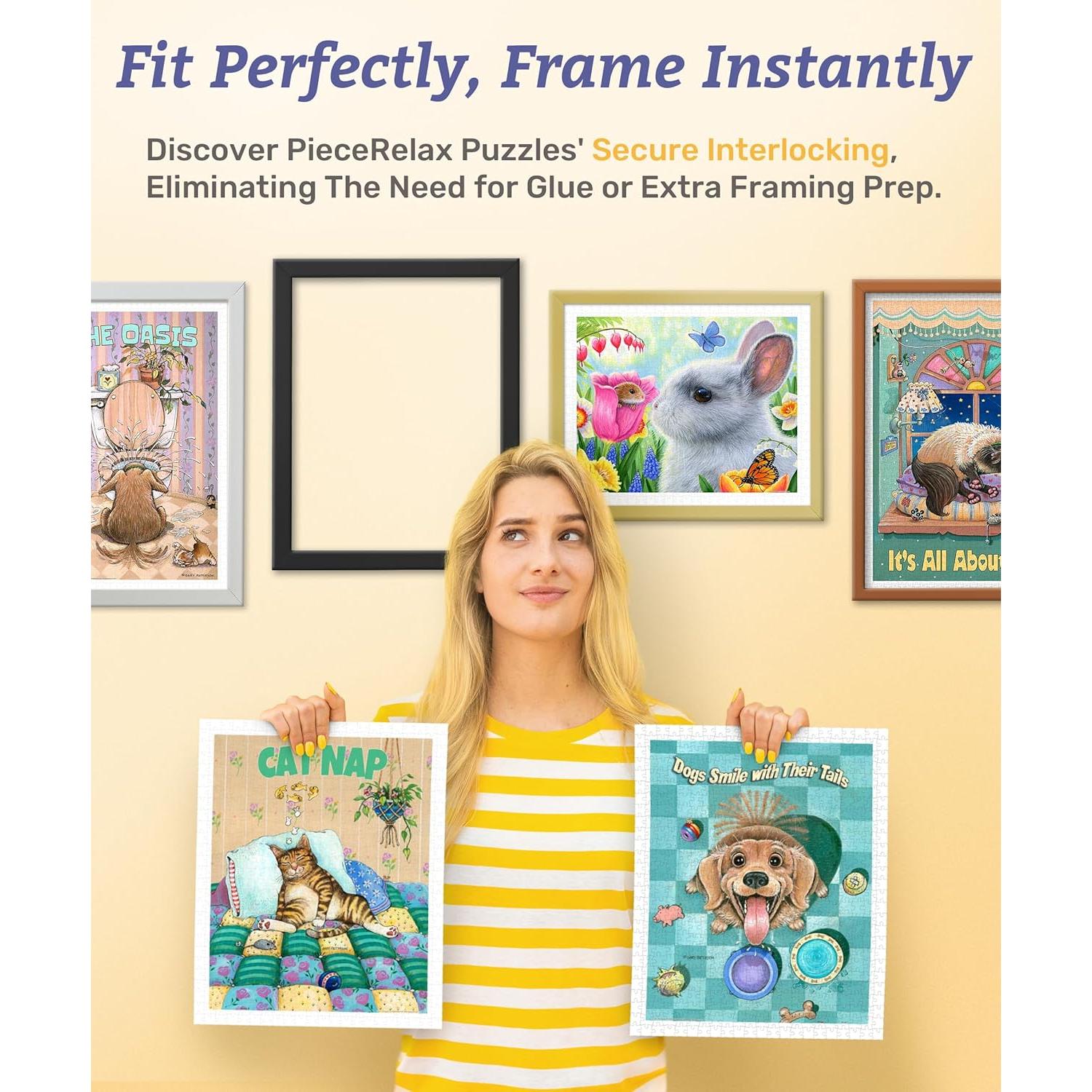 Rompecabezas de plástico 1000 piezas PieceRelax H3440