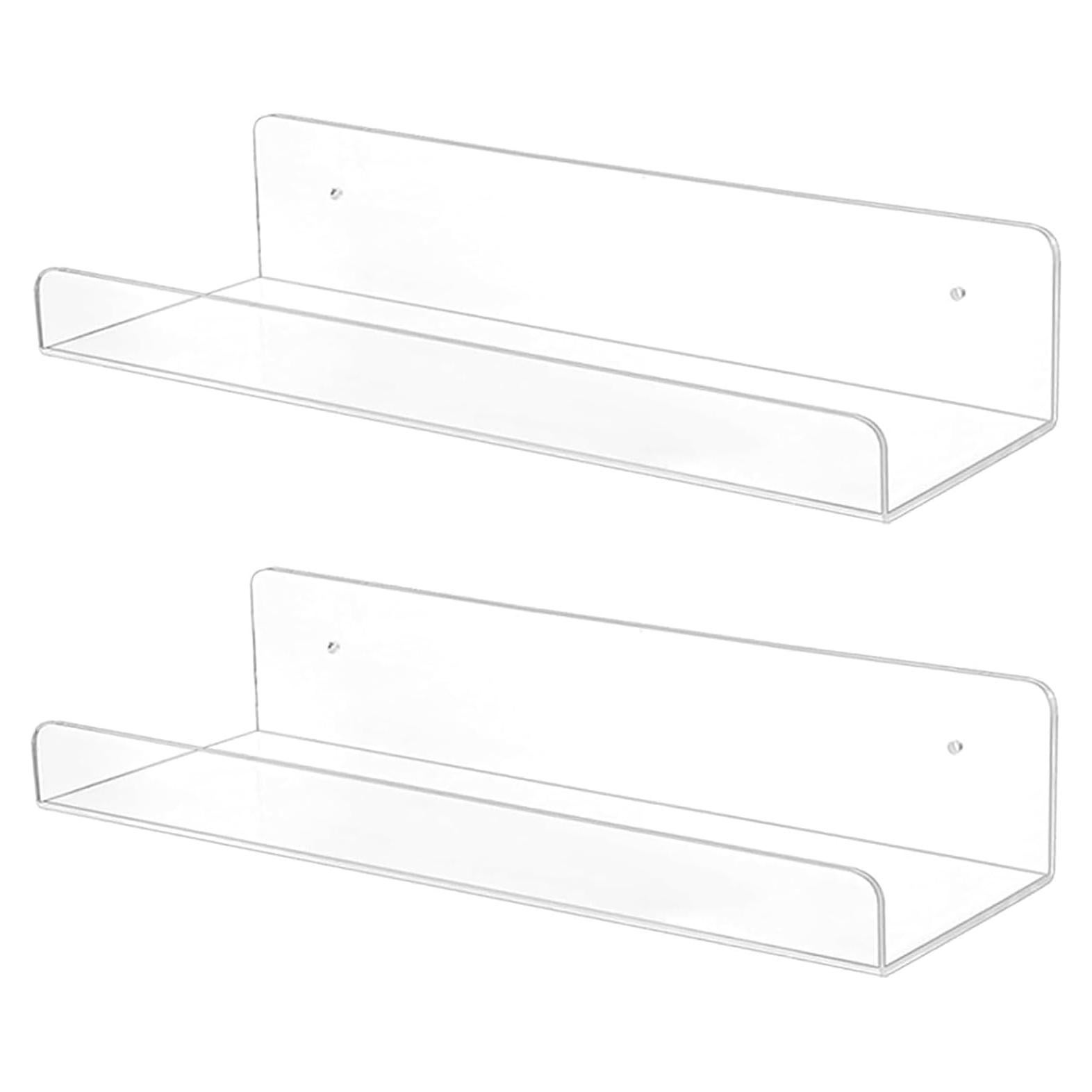 Estantes Acrílicos Flotantes TONICE 2 Piezas 15.24cm
