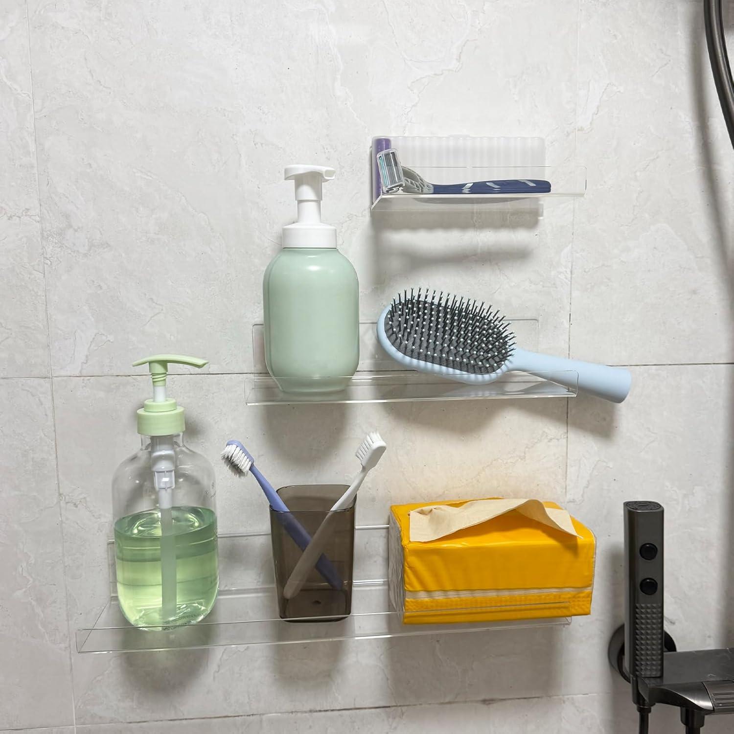 Estantes Acrílicos Flotantes TONICE 2 Piezas 15.24cm