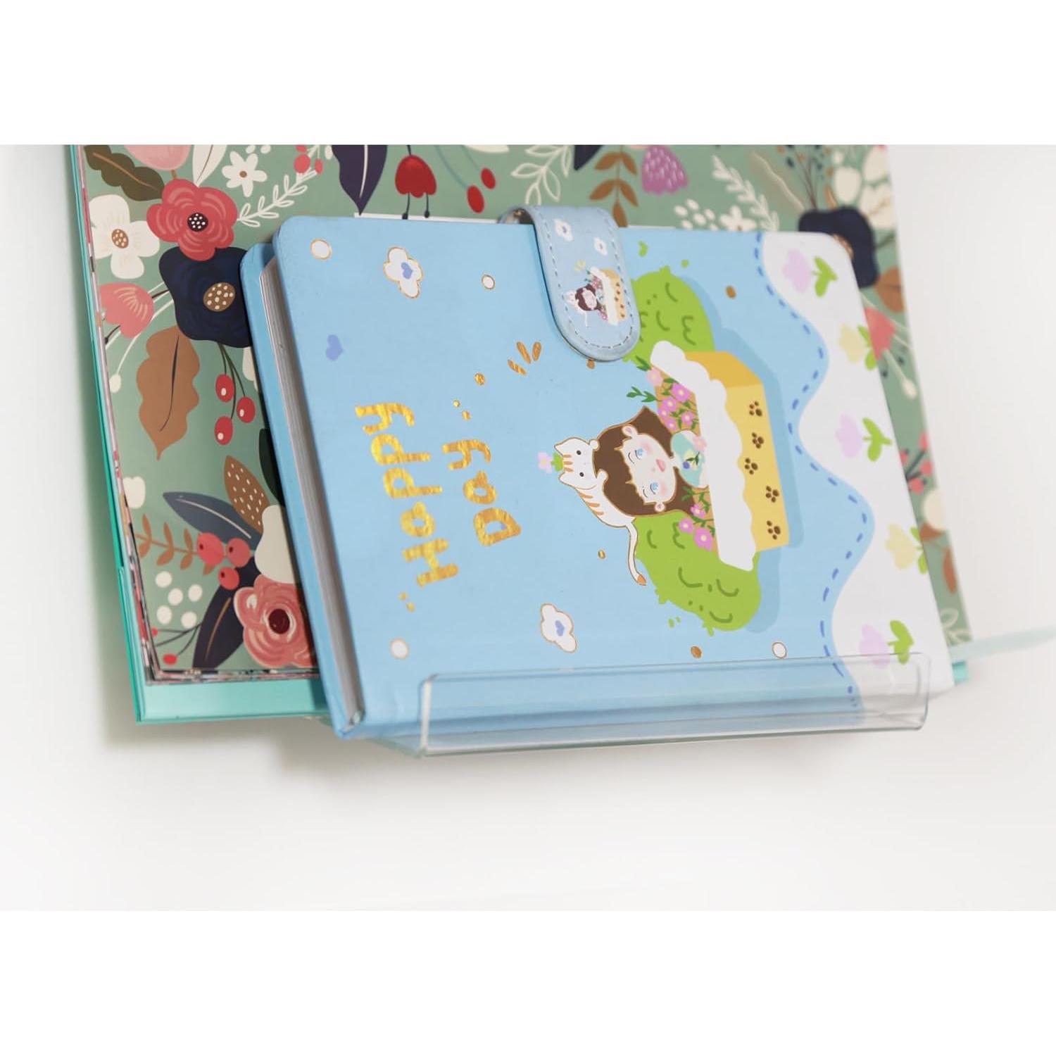 Estantes Acrílicos Flotantes TONICE 2 Piezas 15.24cm