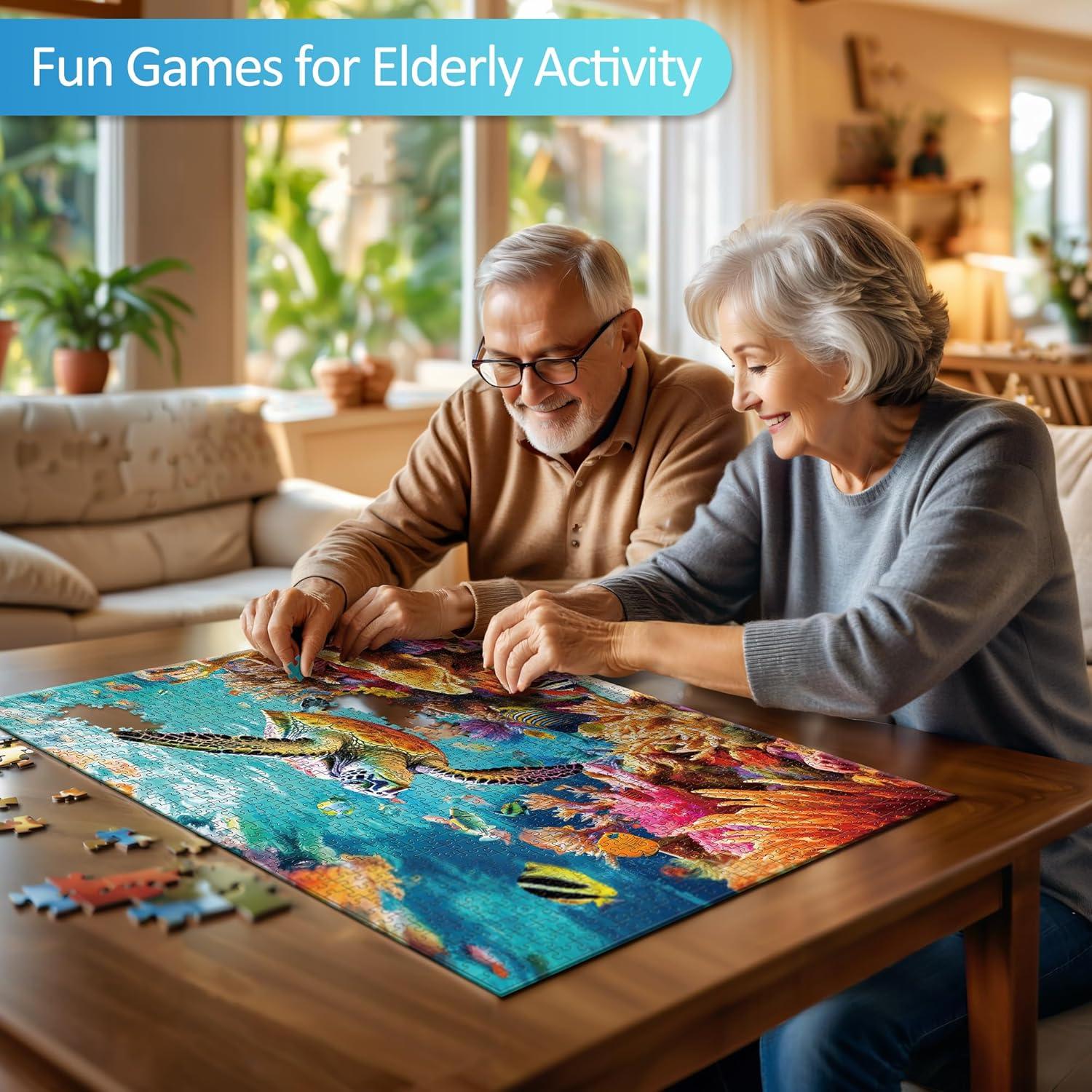 Rompecabezas 1000 Piezas Takfot Tortuga Marina 70x50 cm