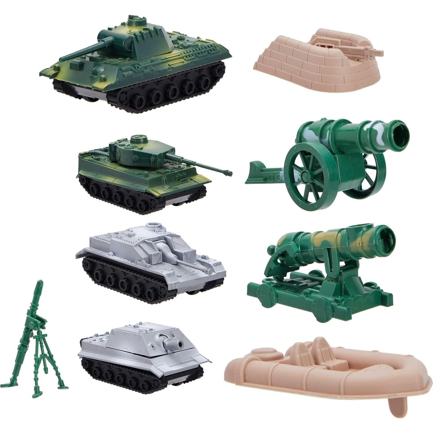 Juego de Soldados de Plástico Juvale - 100 Piezas Militares