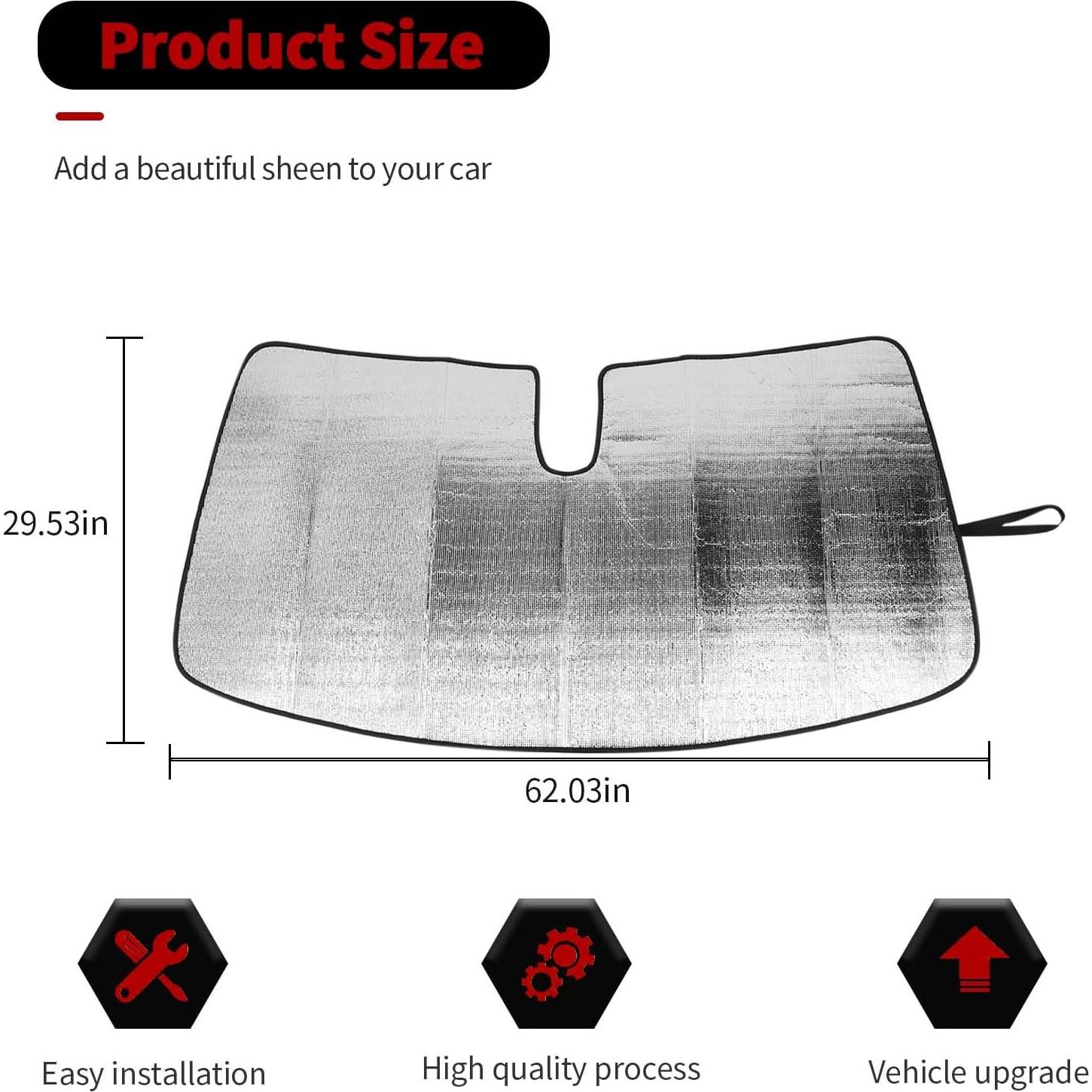 Protector Solar Parabrisas RT-TCZ para GMC Yukon y Tahoe 2021-2024