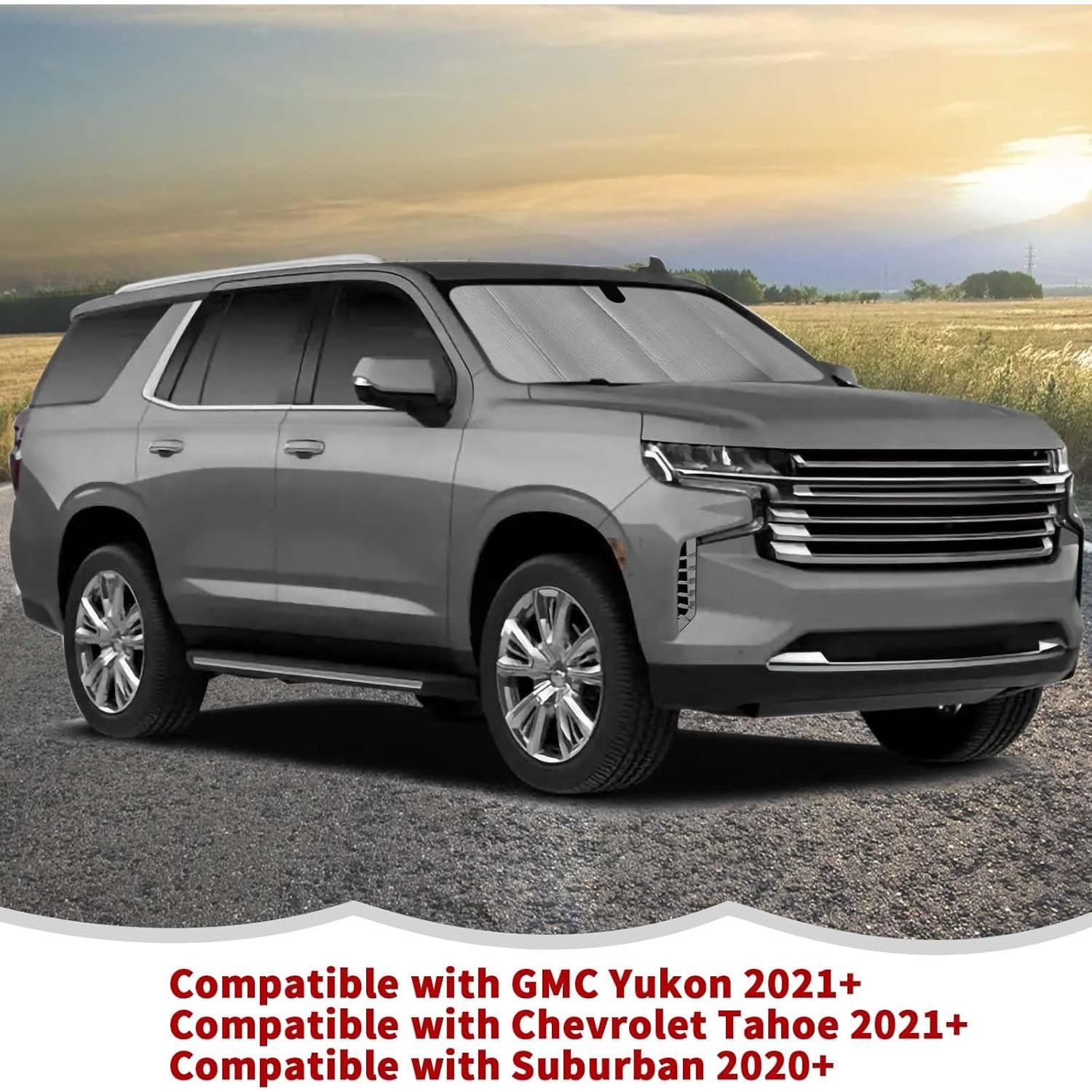 Protector Solar Parabrisas RT-TCZ para GMC Yukon y Tahoe 2021-2024
