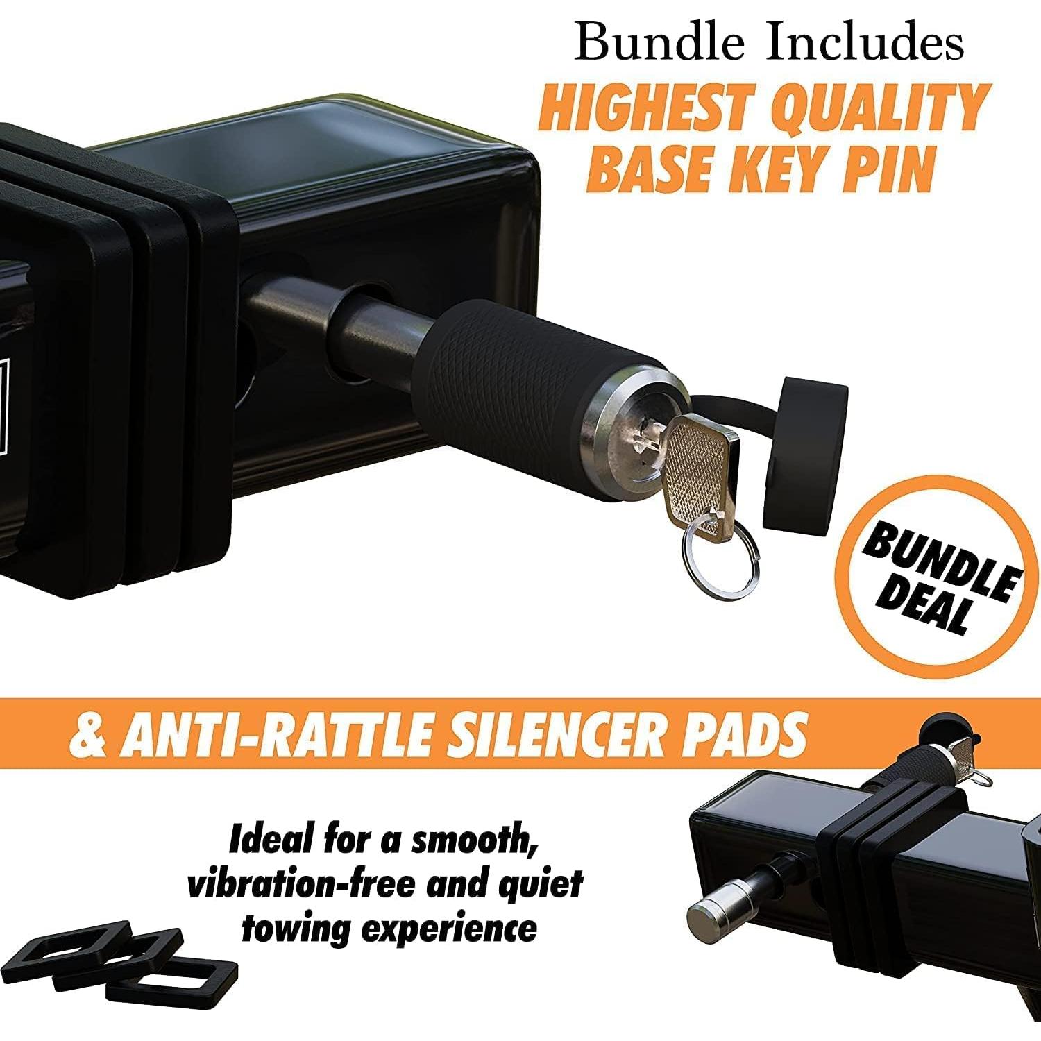 Enganche de Remolque Ajustable PSAUTO 20,000 lbs 6" Caída