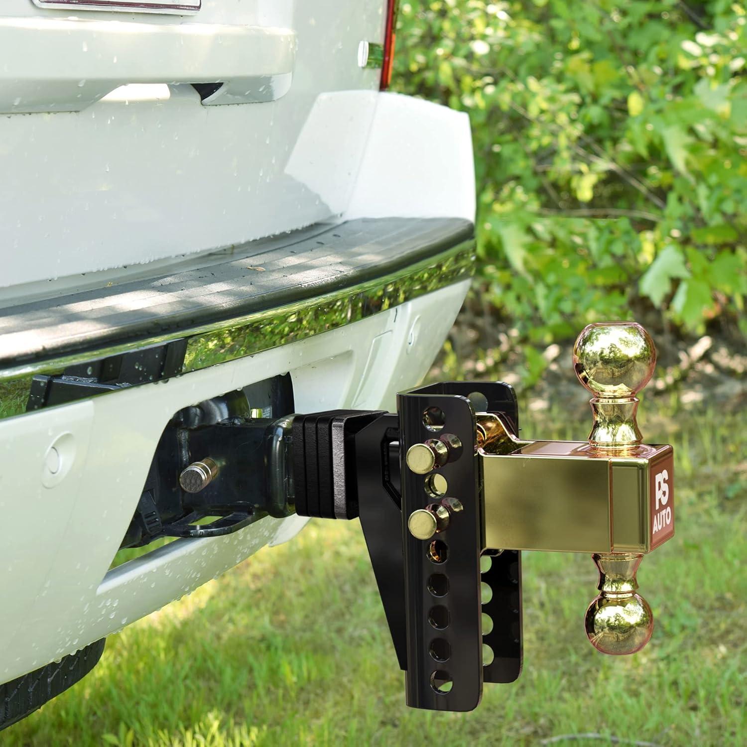 Enganche de Remolque Ajustable PSAUTO 20,000 lbs 6" Caída