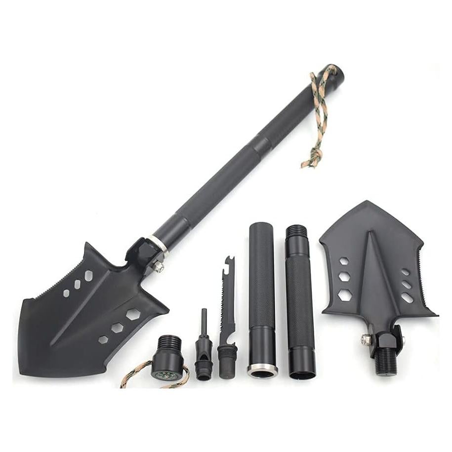 Pala de Supervivencia Táctica Snake Eye - Plegable 12 Funciones