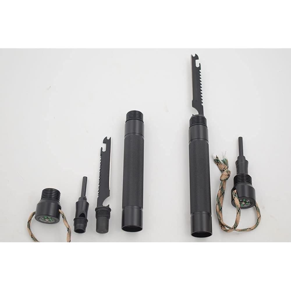 Pala de Supervivencia Táctica Snake Eye - Plegable 12 Funciones