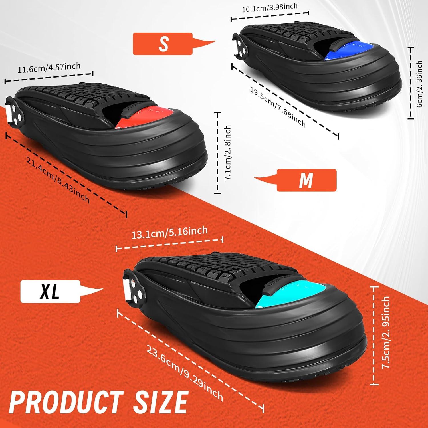 Cubiertas de Zapatos Antideslizantes LionGrip LG08 - Punta de Titanio