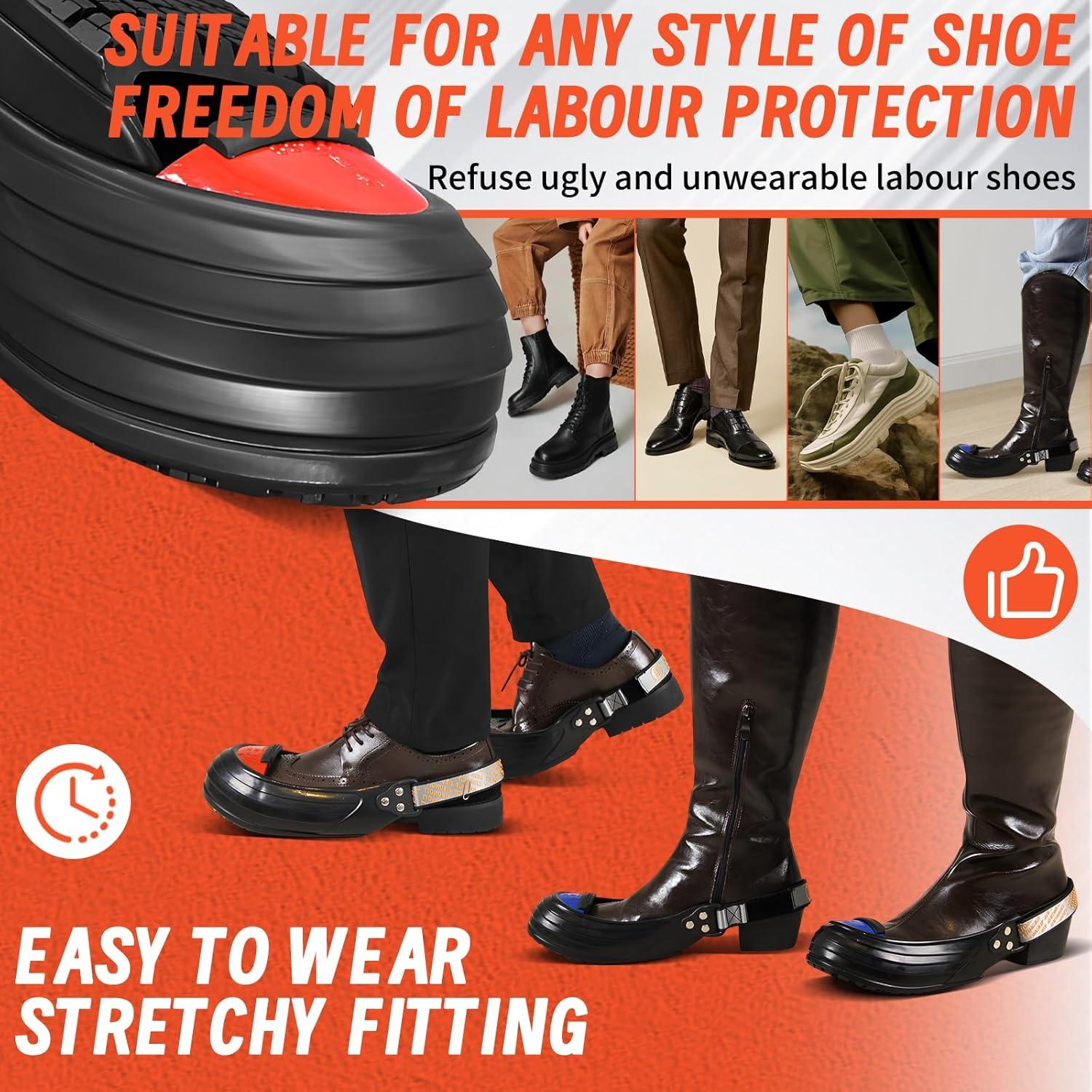 Cubiertas de Zapatos Antideslizantes LionGrip LG08 - Punta de Titanio