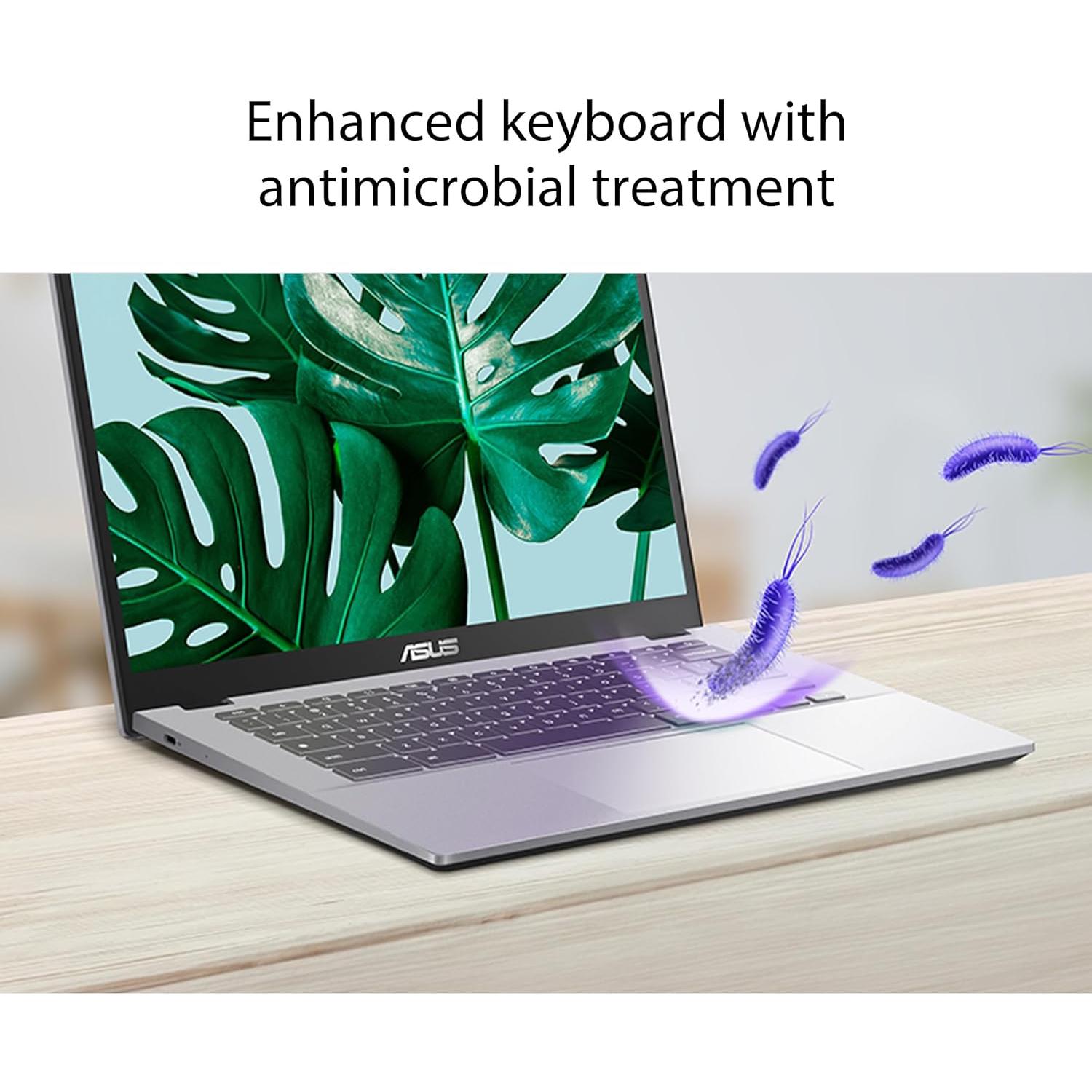 ASUS Chromebook Plus CX34 14" Intel i3 8GB 256GB Blanco