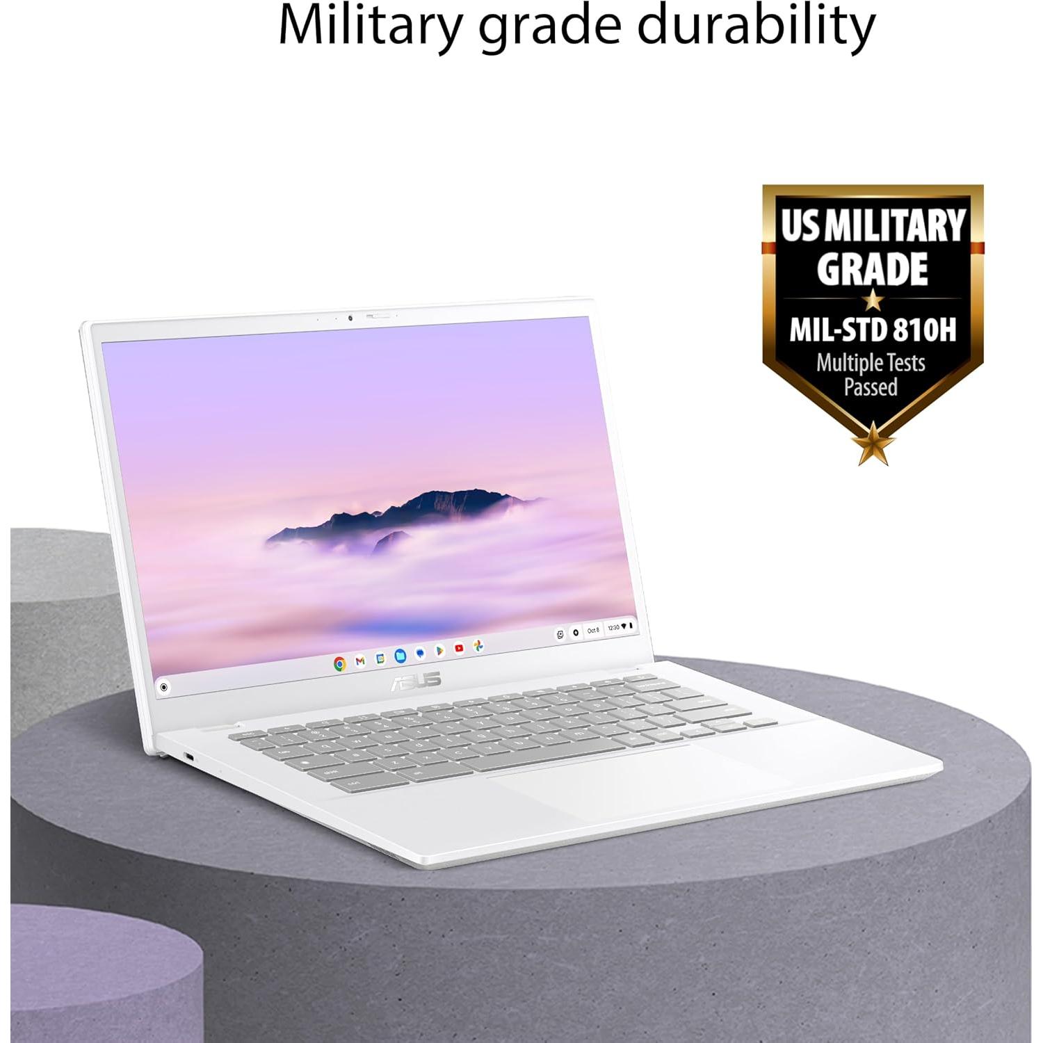 ASUS Chromebook Plus CX34 14" Intel i3 8GB 256GB Blanco
