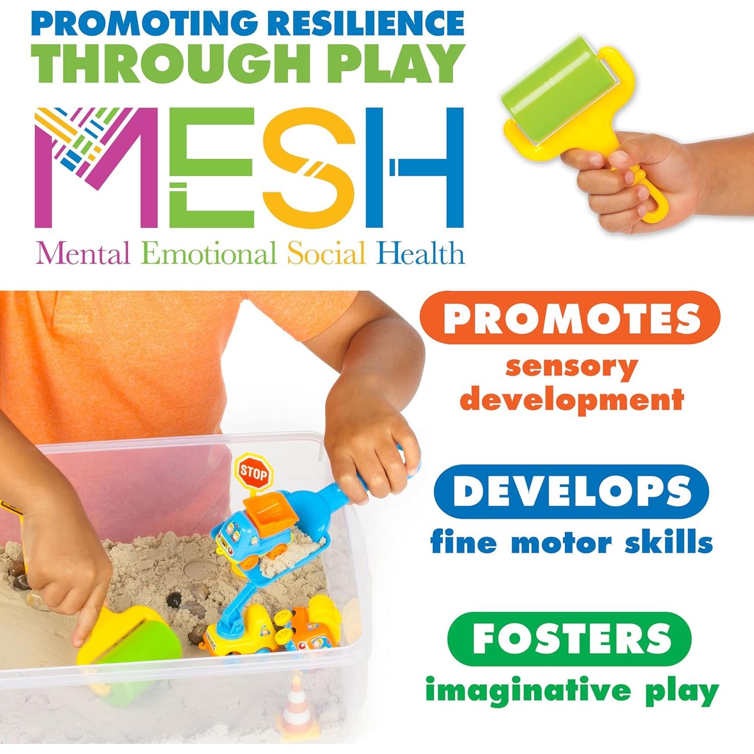 Caja Sensorial Creatividad para Niños - Juguete de Construcción 3-5 Años