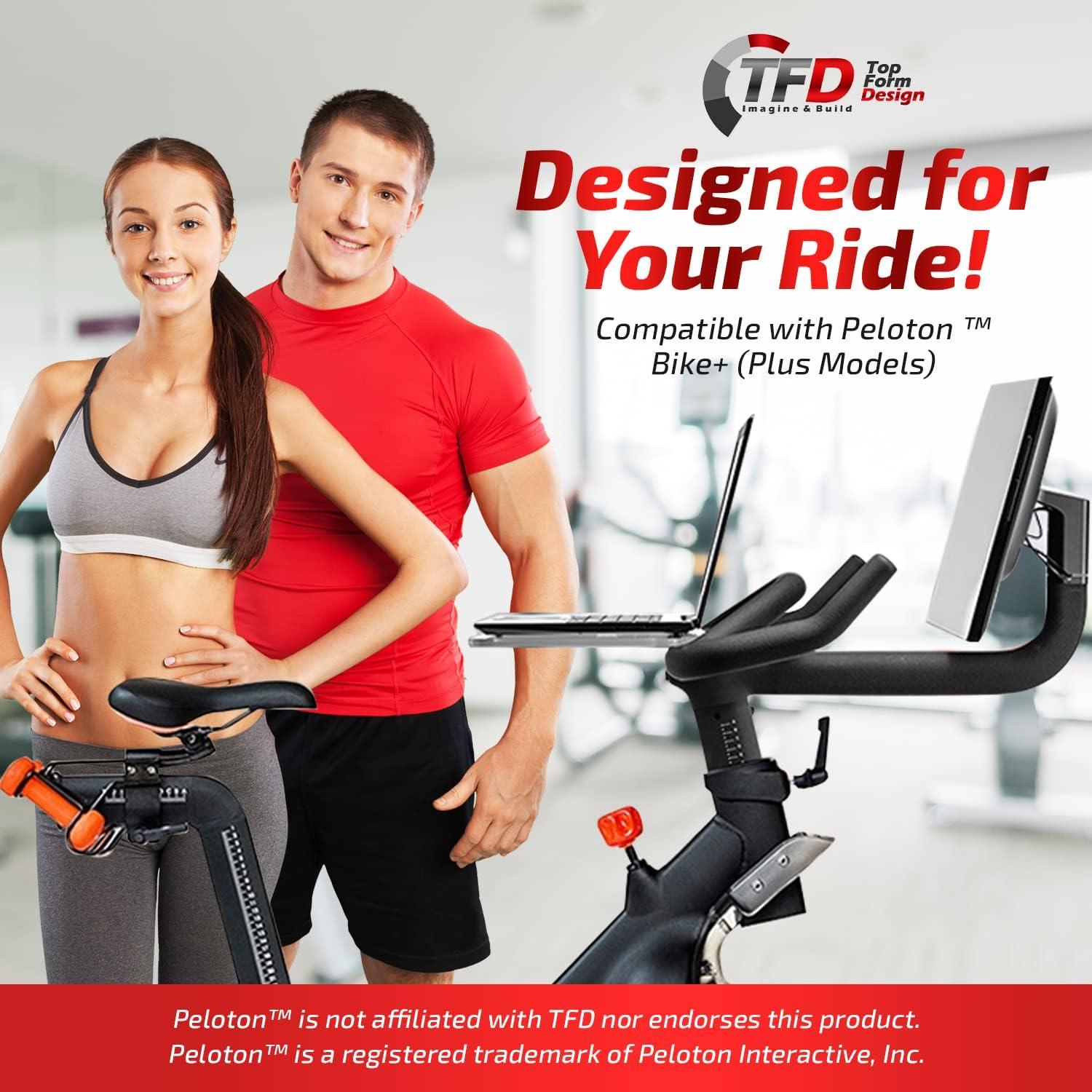 Bandeja+ TFD para Peloton Bike+ - Soporte Laptop Acrílico