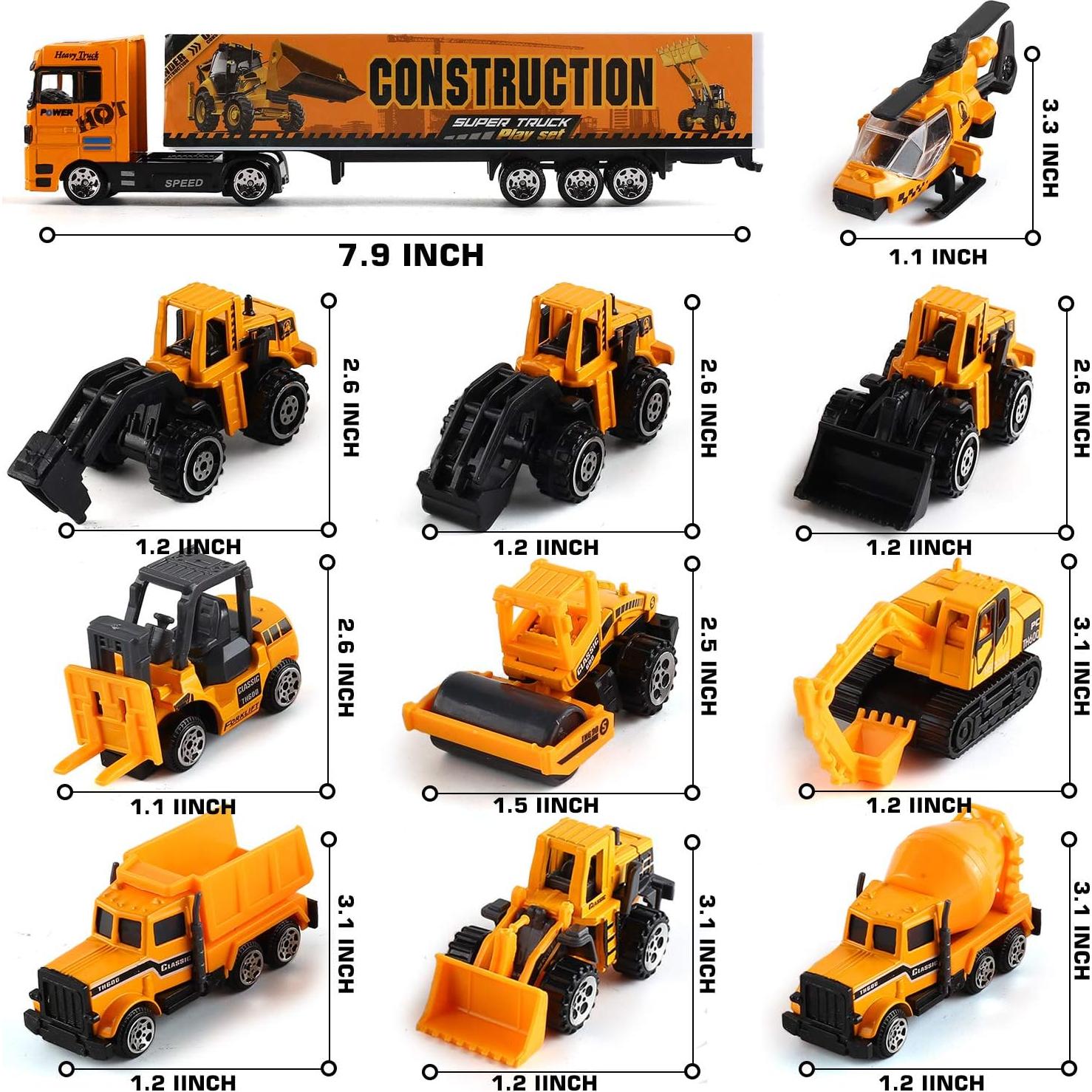 Camión de Construcción 19 en 1 BYONEBYE para Niños