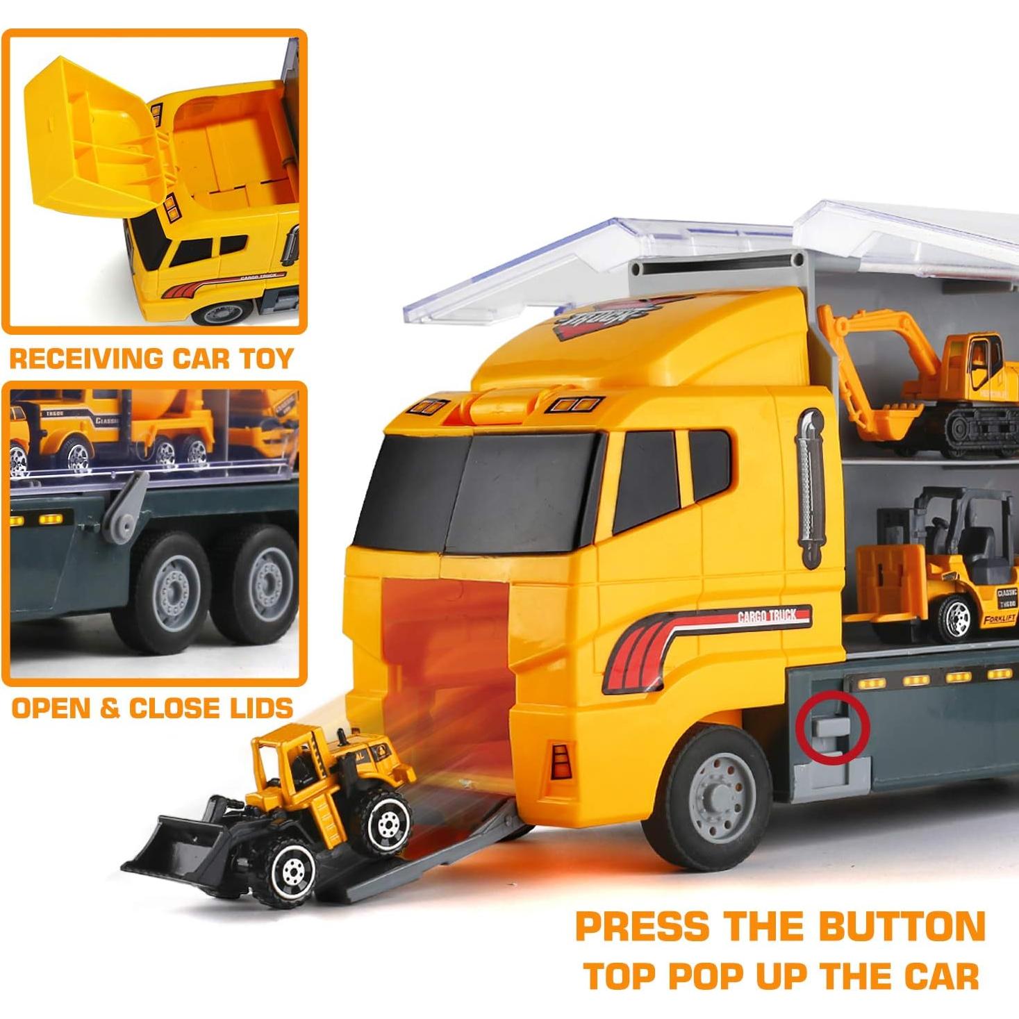 Camión de Construcción 19 en 1 BYONEBYE para Niños